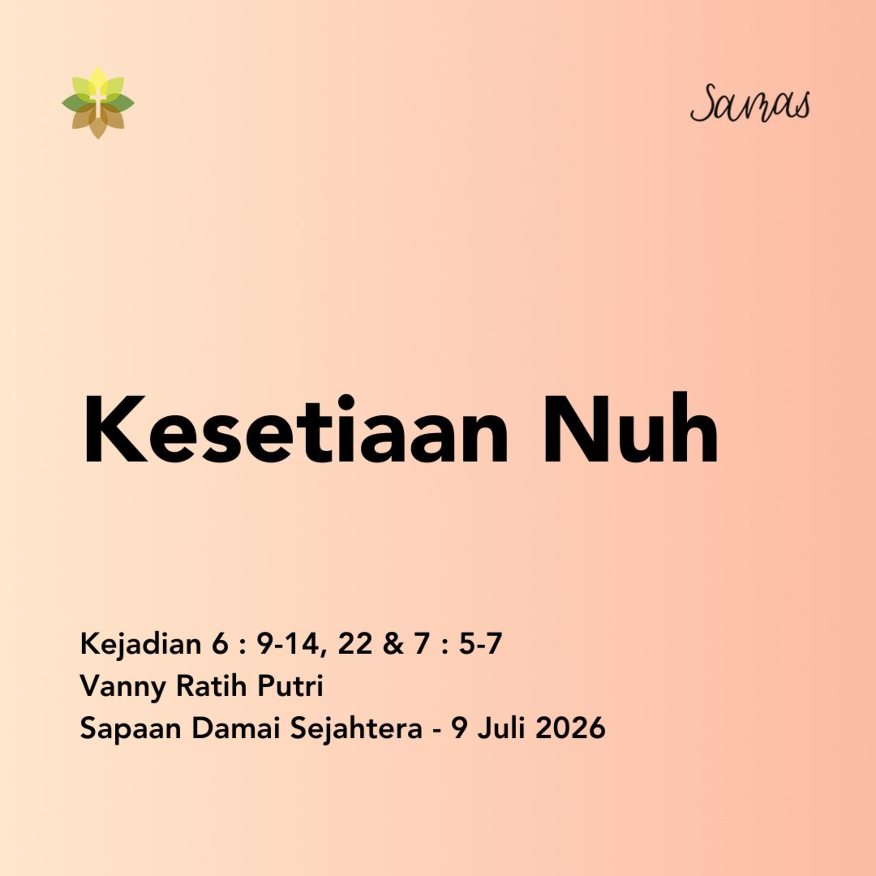 Kesetiaan Nuh episode artwork