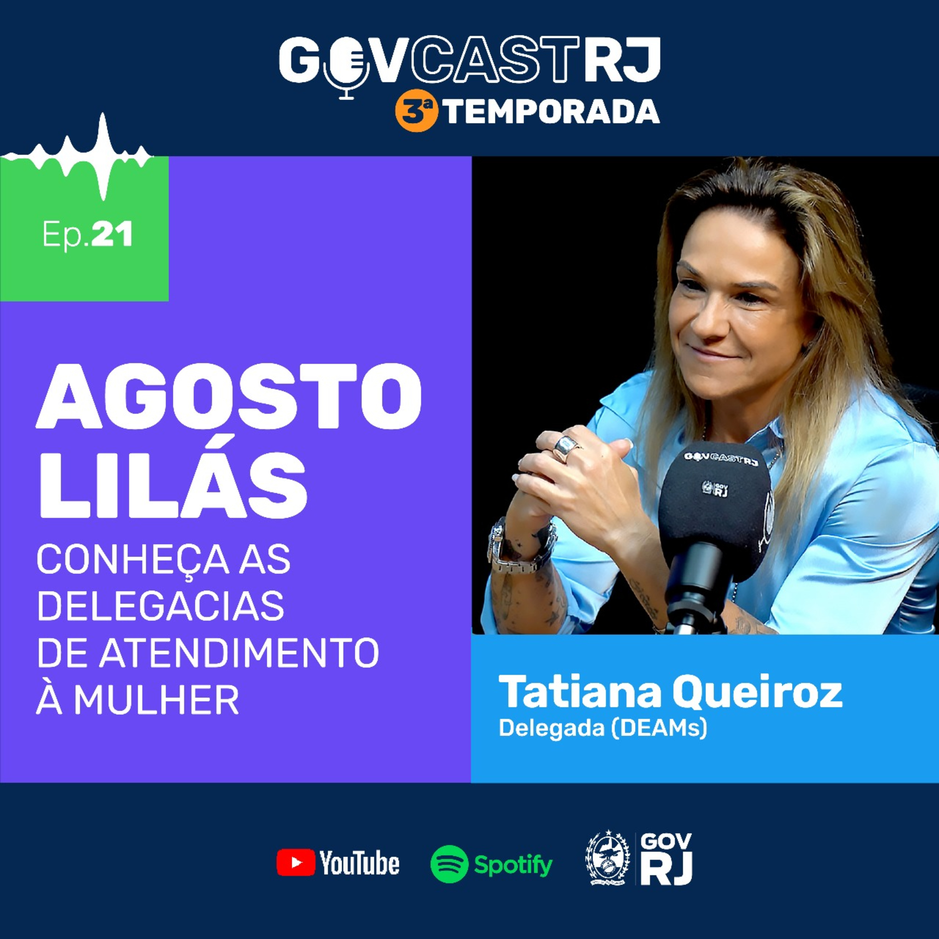 Agosto Lilás - Conheça as Delegacias de Atendimento à Mulher episode artwork