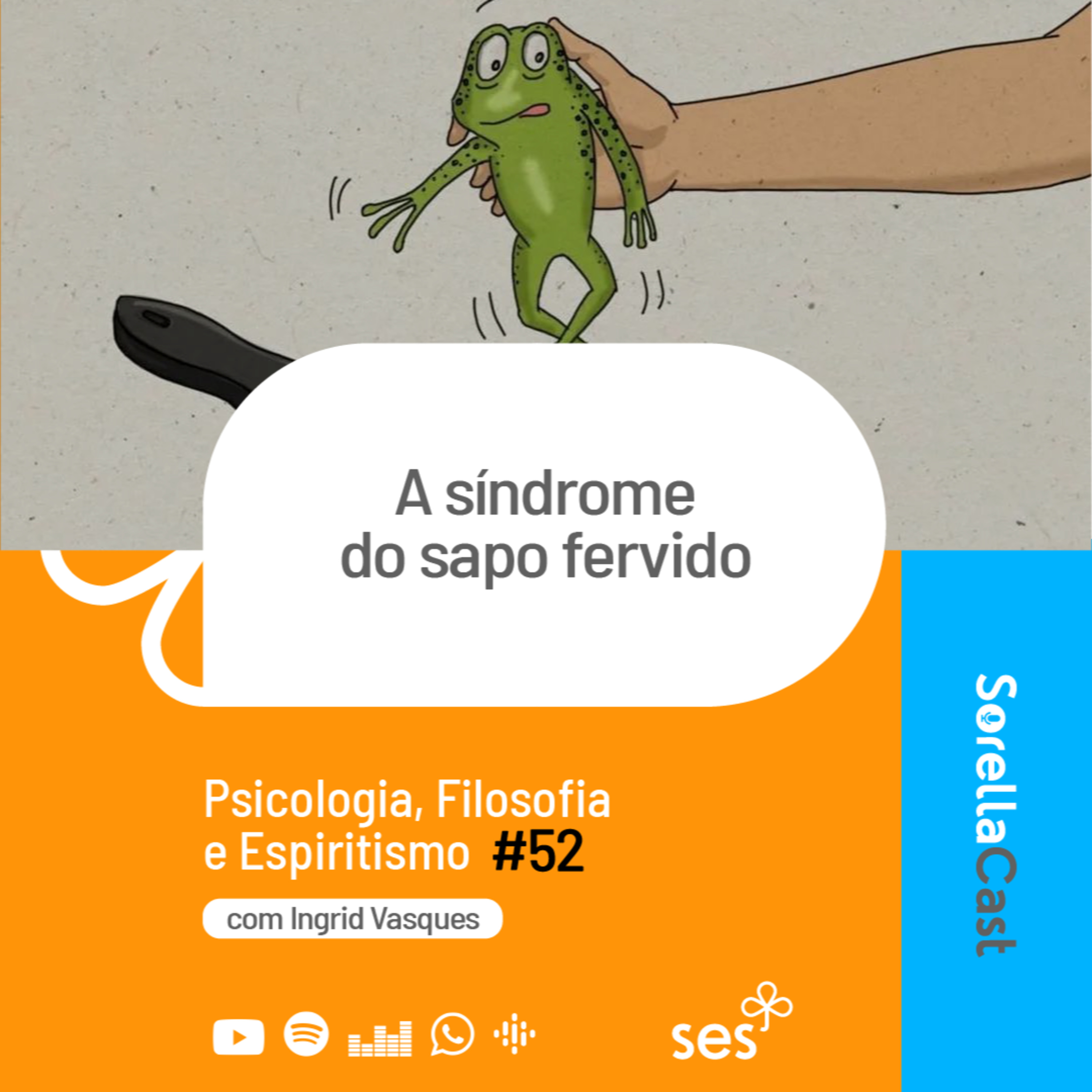 A síndrome do sapo fervido - Série Psicologia, Filosofia e Espiritismo - Ep#52 episode artwork