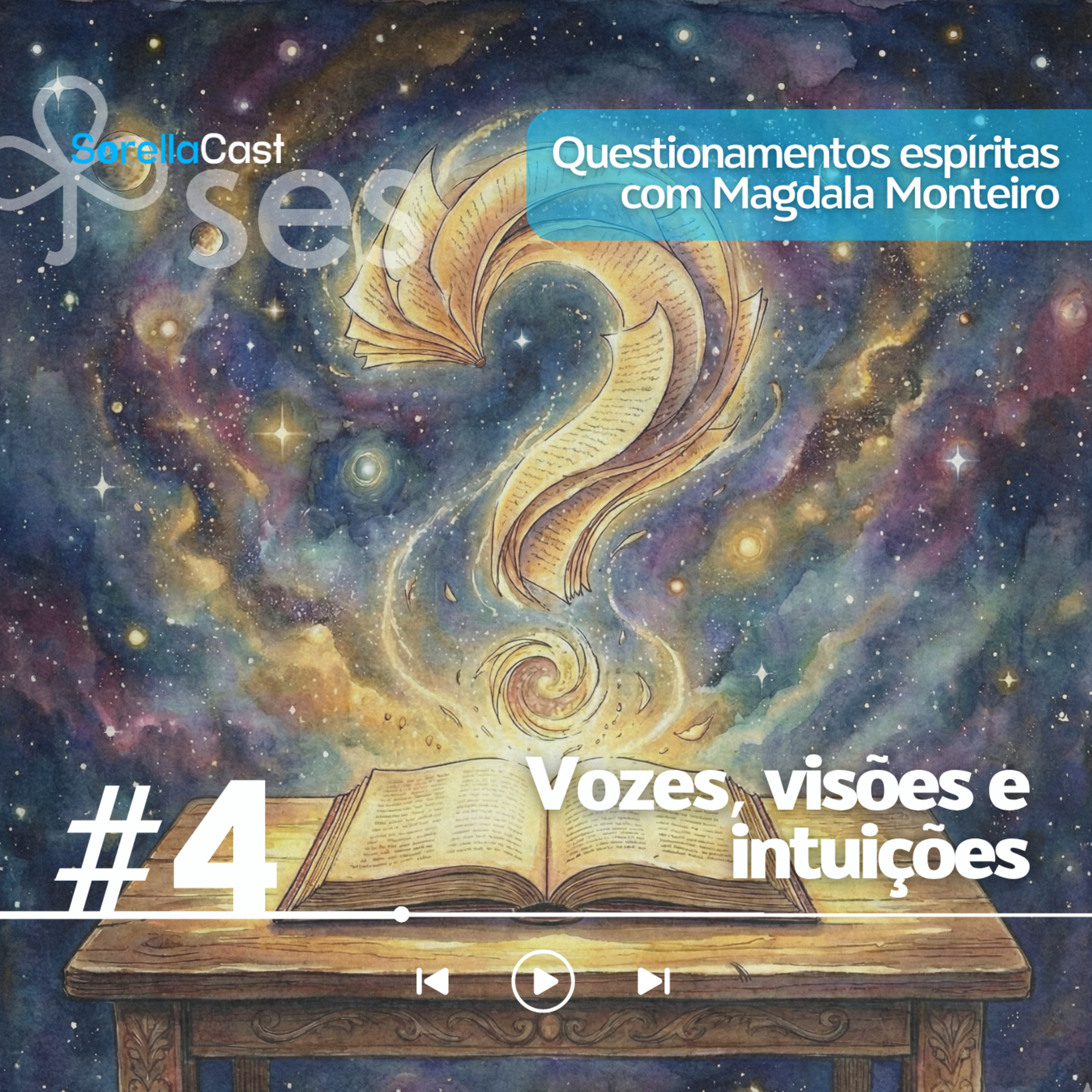 Vozes, visões e intuições - Série Questionamentos espíritas - Ep#4 episode artwork