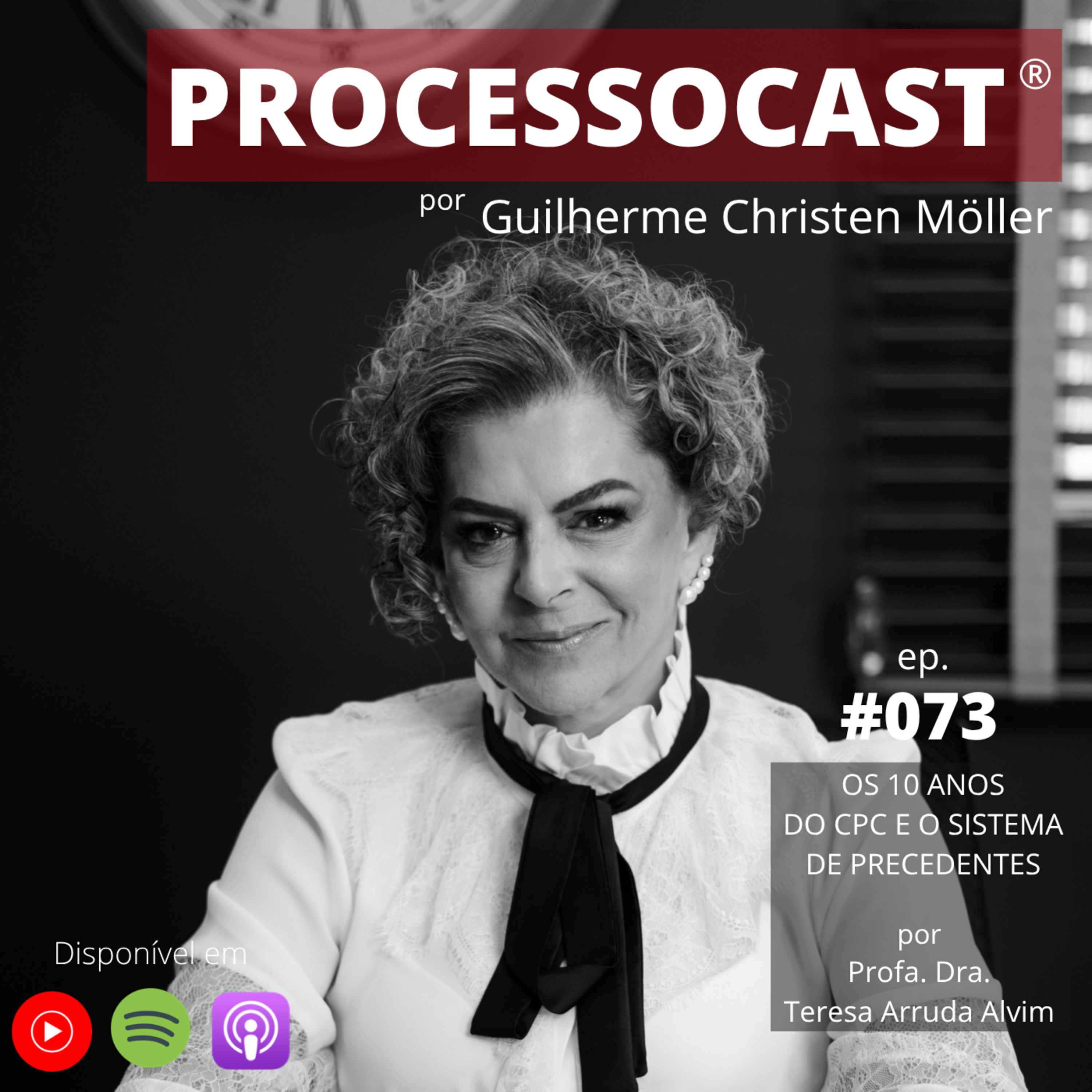 “Os 10 anos do CPC e o Sistema de Precedentes”, por Profa. Dra. Teresa Arruda Alvim episode artwork