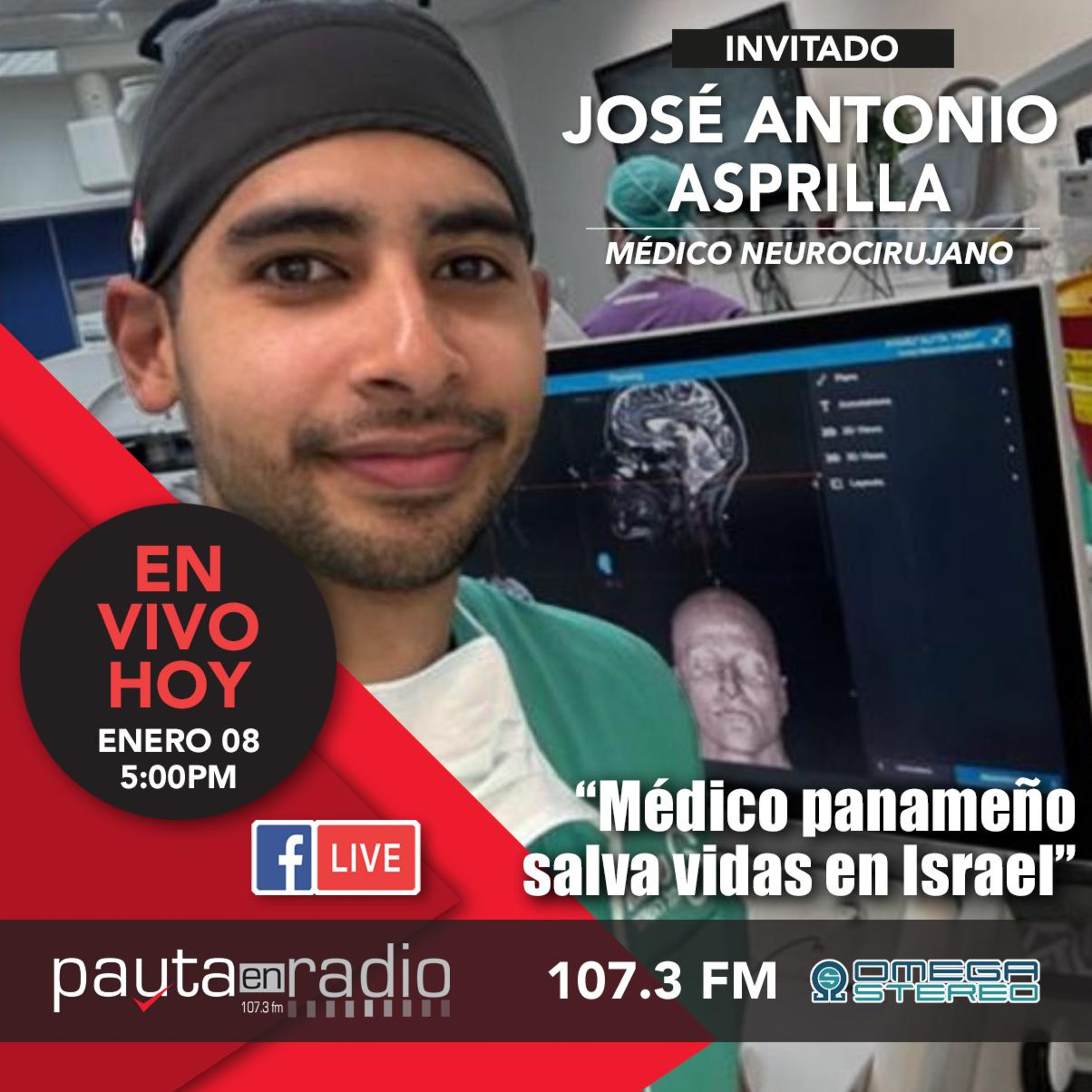 Portada de Omega Stereo Panamá