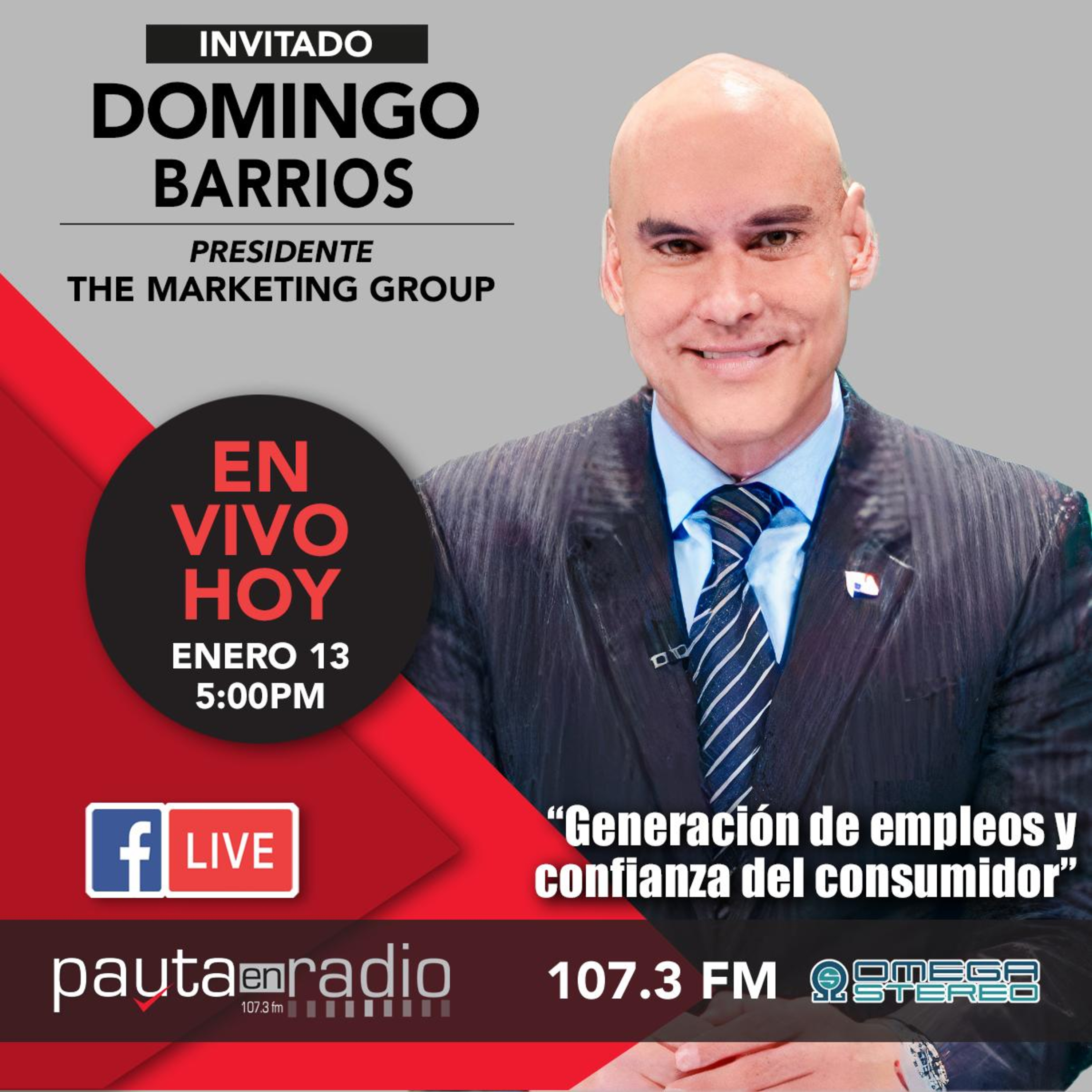 Portada de Omega Stereo Panamá