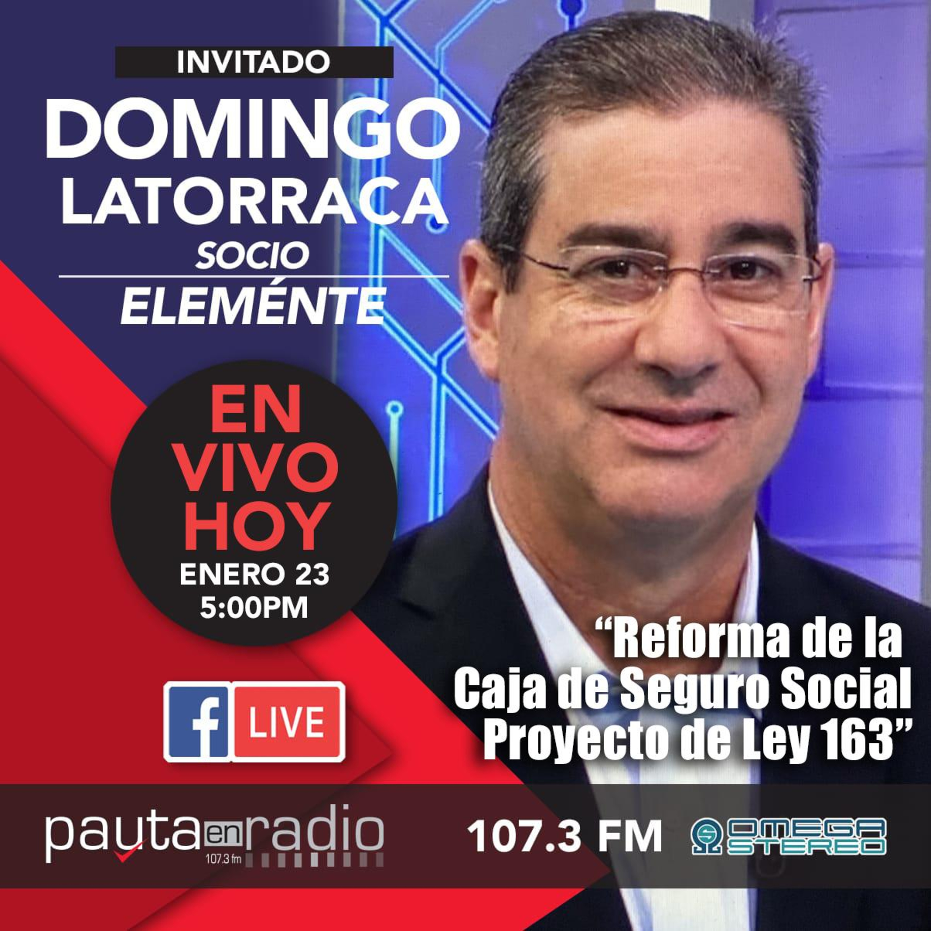 Portada de Omega Stereo Panamá