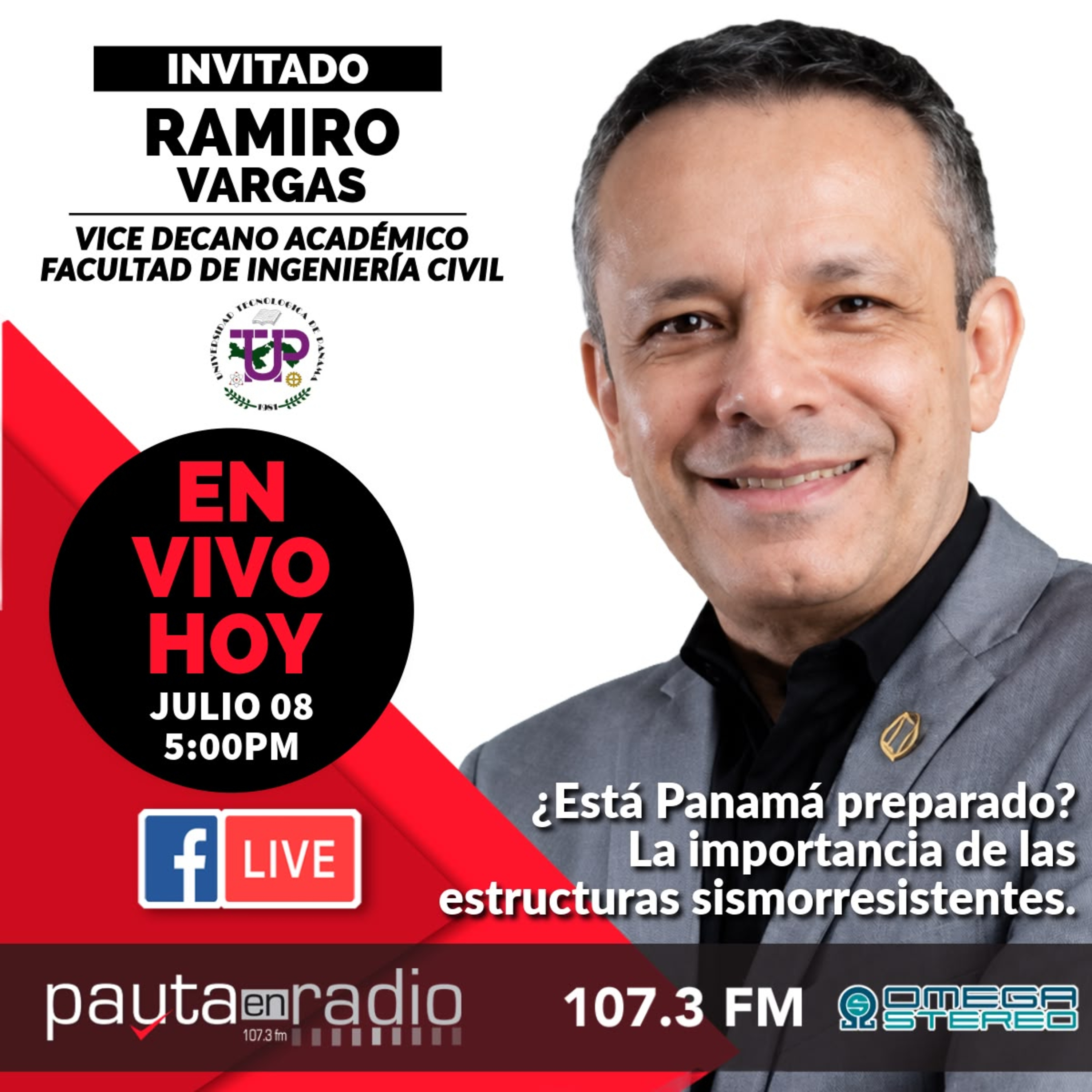 Pauta en Radio 8 de julio de 2026.