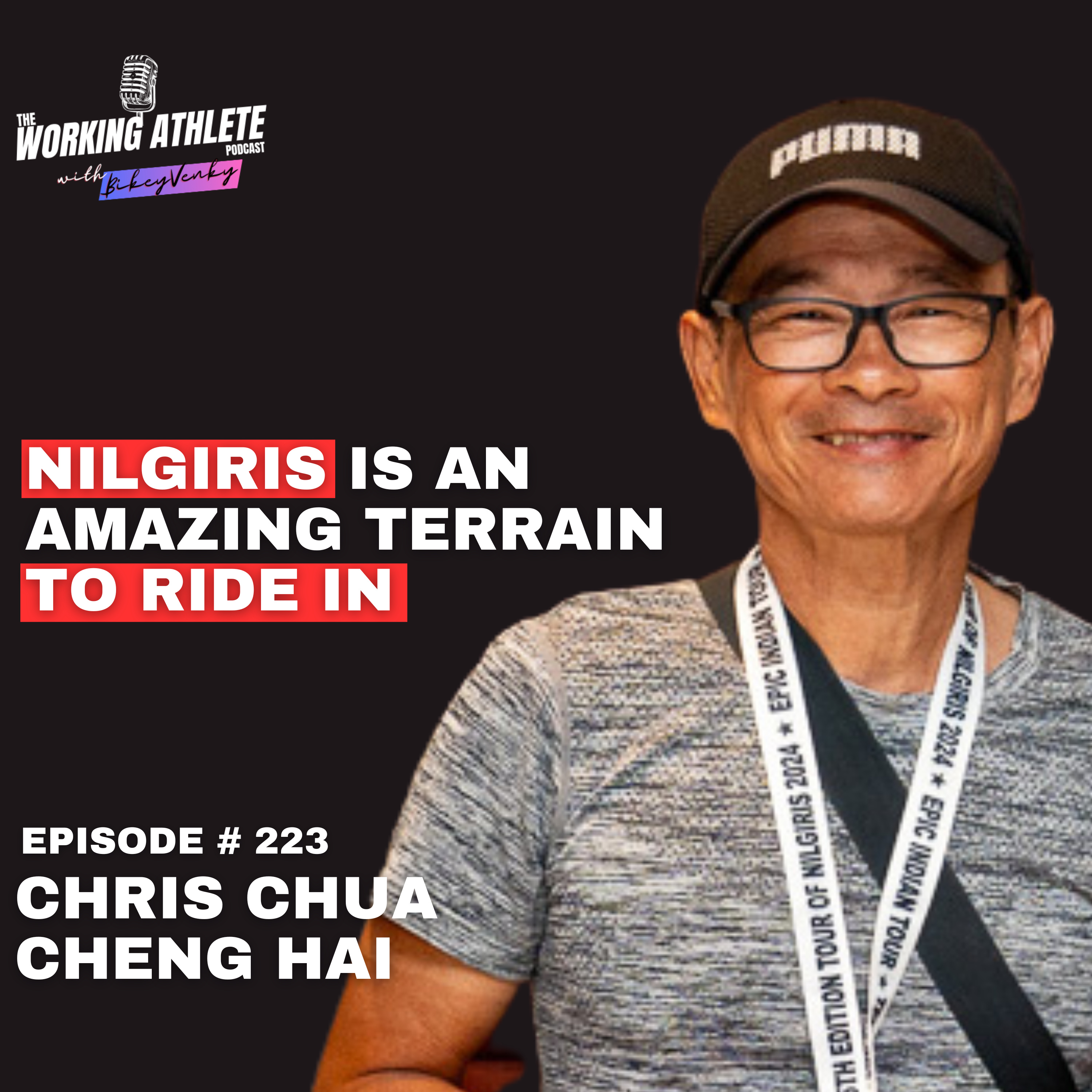 #223 Singaporean Rider, Chua Cheng Hai, on Cycling in the Beauty of Nilgiris at Tour of Nilgiris! 