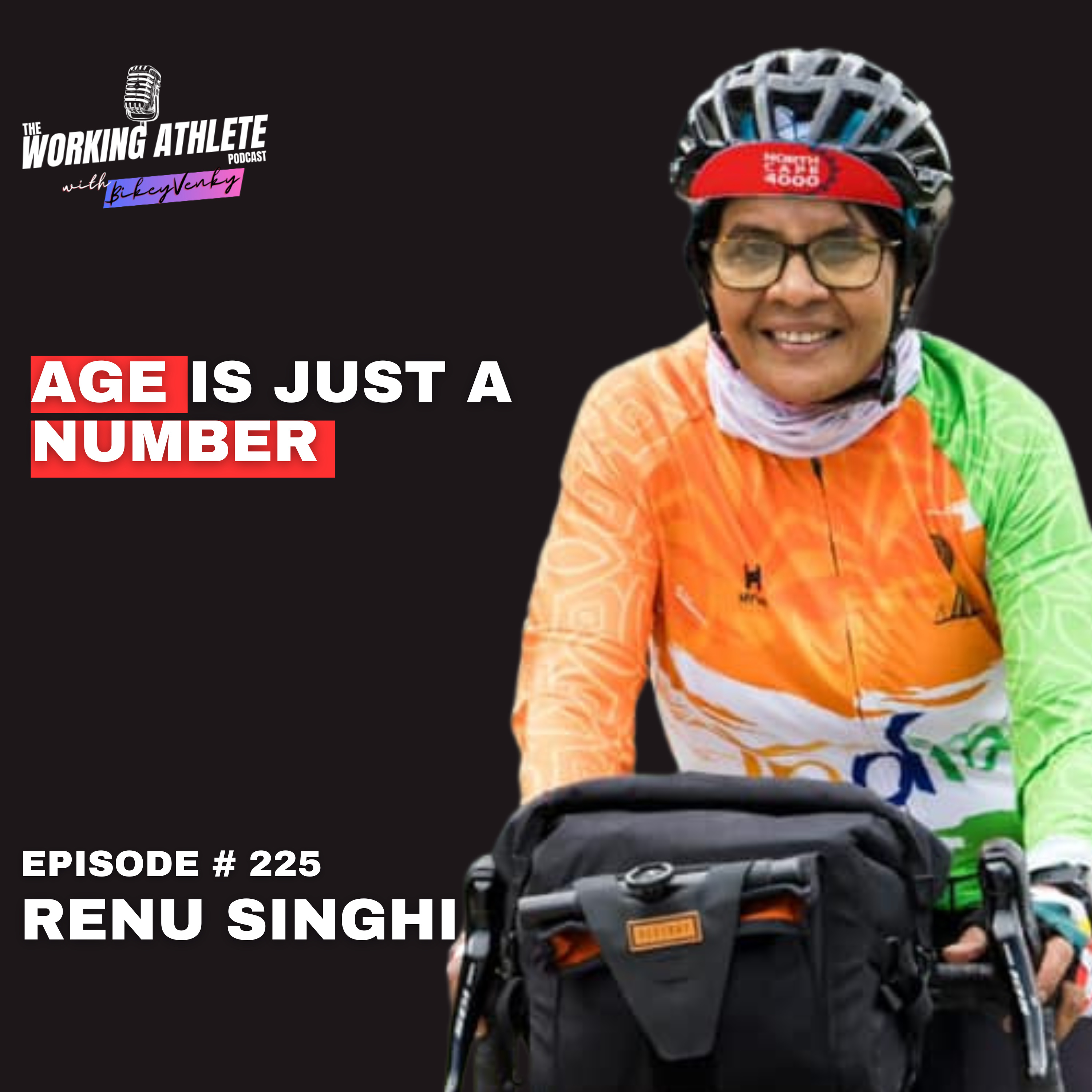 #225 This Grandma from Jaipur, India Completed Some Epic Ultra Cycling Events! Renu Singhi's Journey