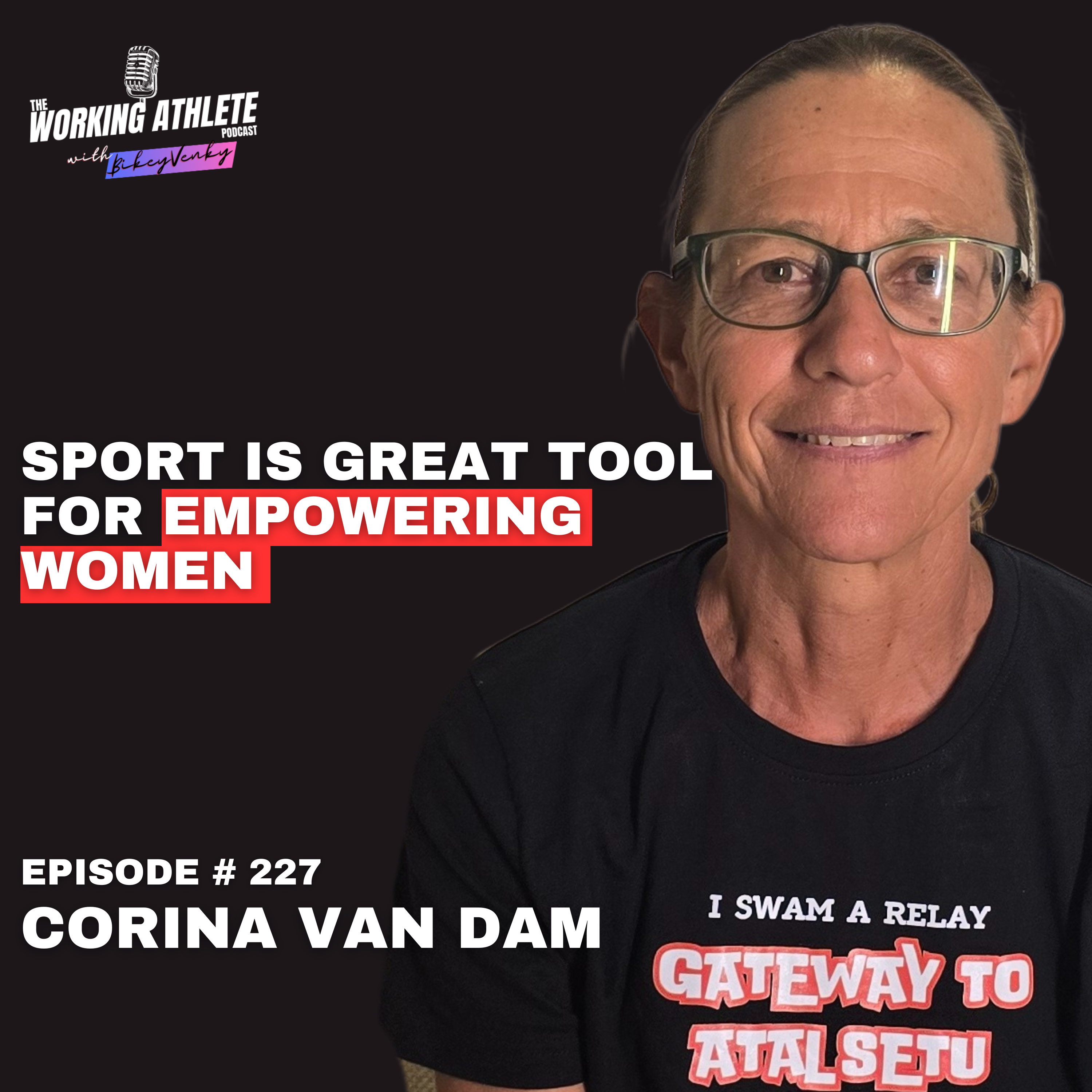 #227 Mental Health and Women Empowerment Through Sport - Goa70.3 Winner Cocky Van Dam's Amazing Journey