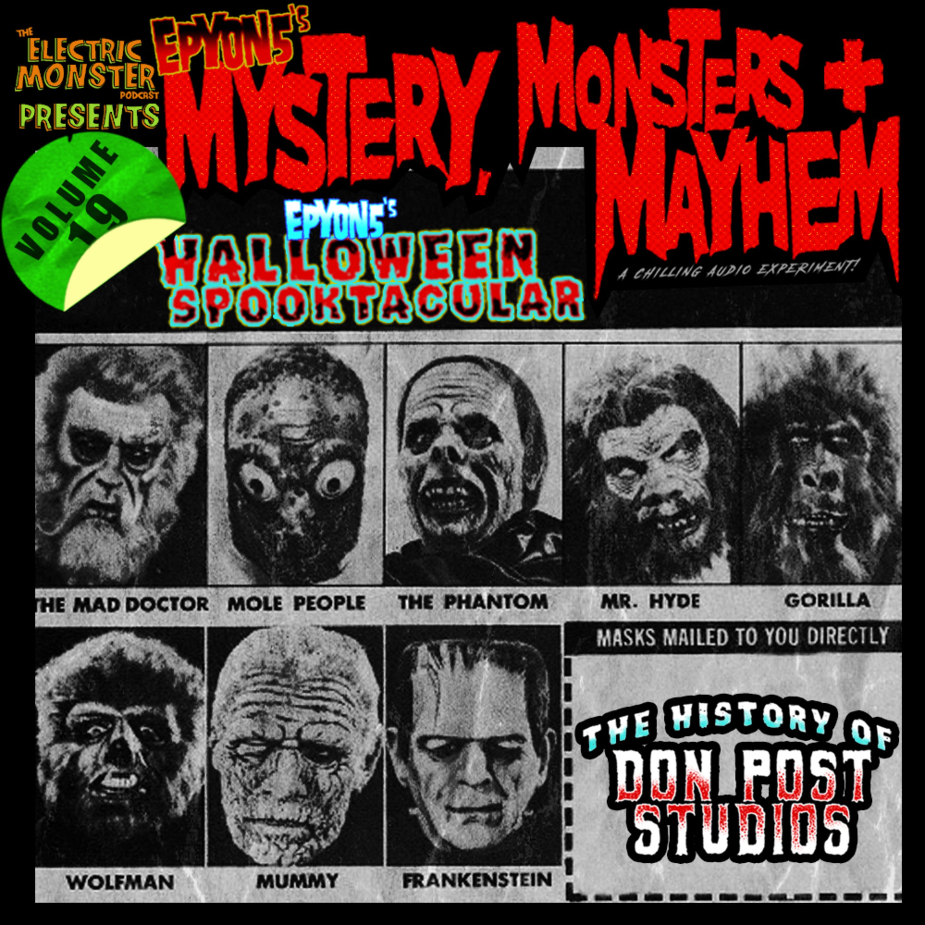 E105 M3w/E5 Don Post Studios [Epyon5's Mysteries, Monsters and Mayhem Vol. 19] episode artwork