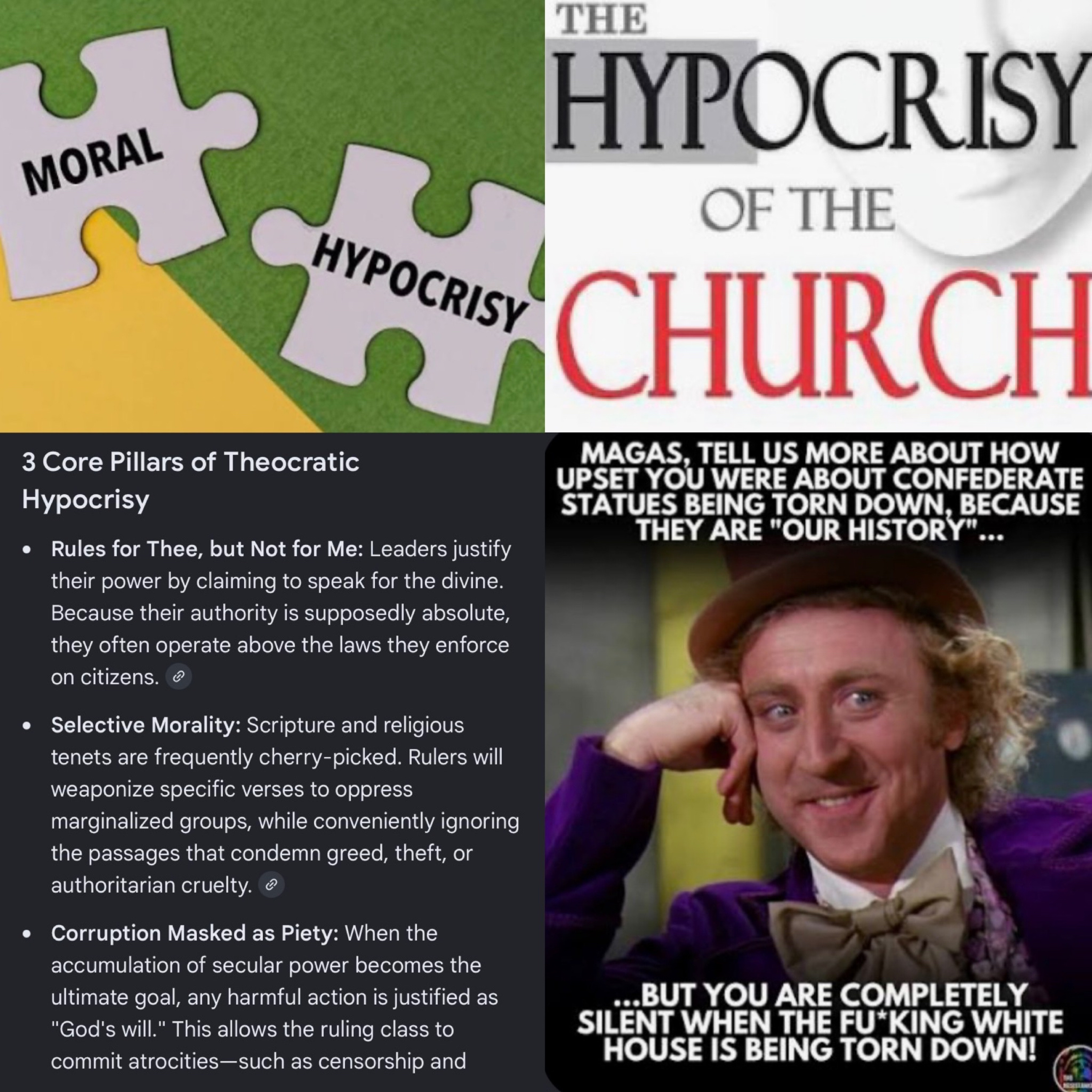 Hypocritical Theocracy episode artwork