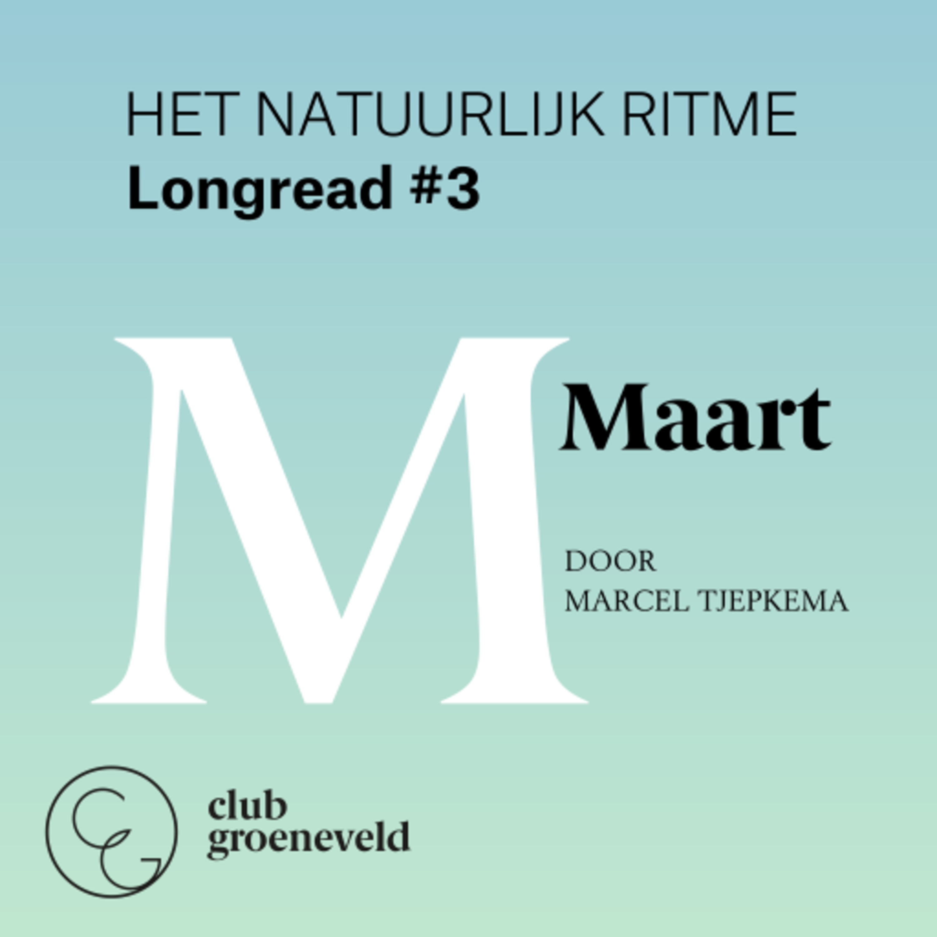 Club Groeneveld | Uit de Onderstroom: podcasts over mens, natuur en samenleving
