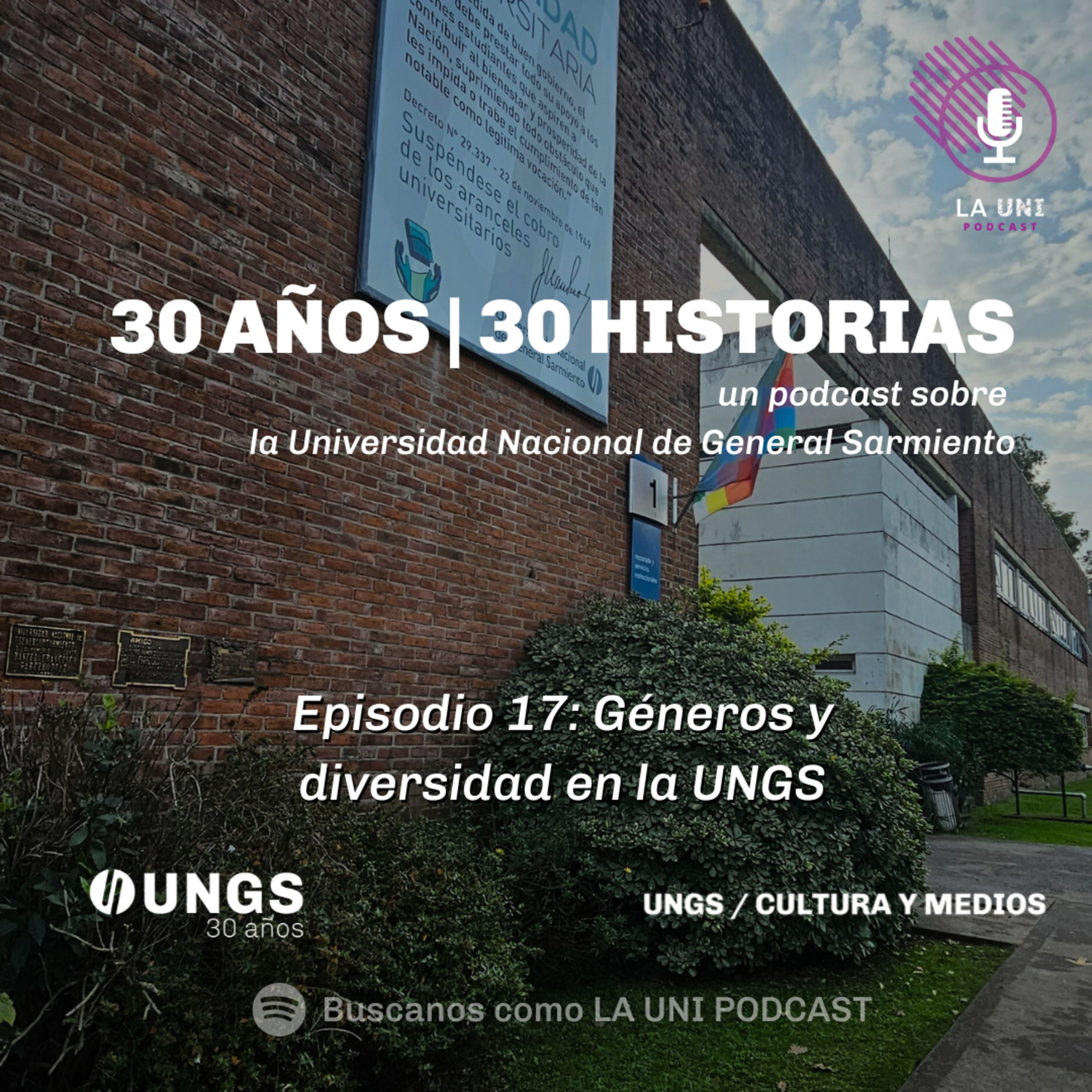 30 años, 30 historias | Episodio 17: Géneros y diversidad en la UNGS episode artwork