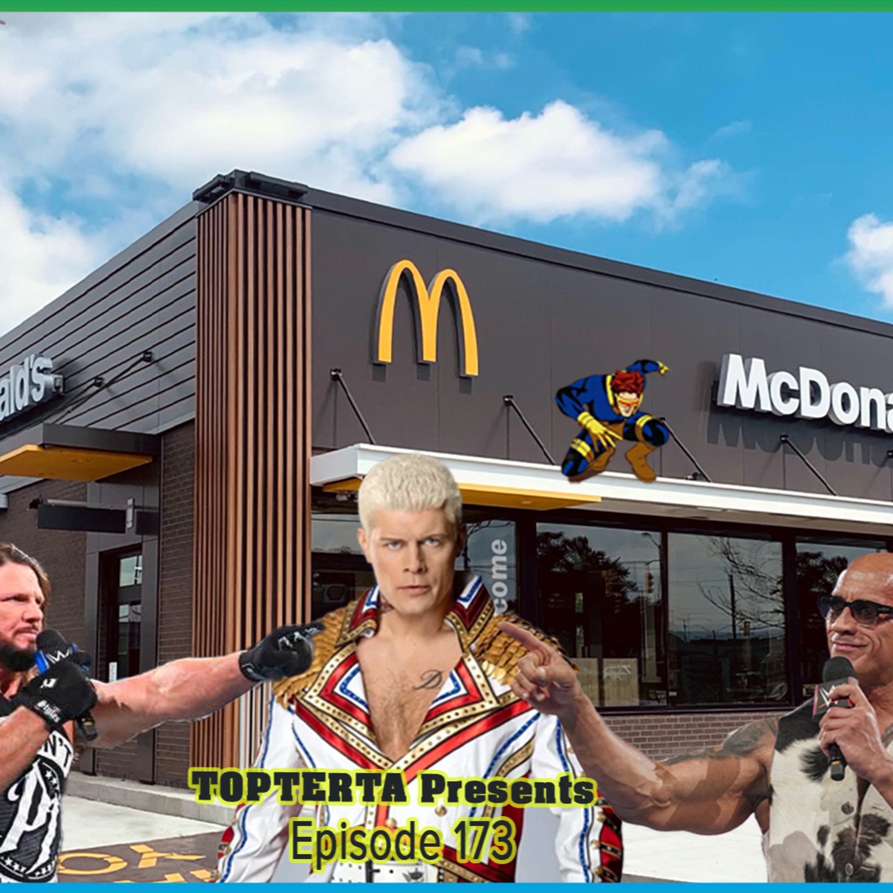 WWE Backlash Predictions, Best Burger Place, Pools, X-Men 97, News of the Week, and more! | Ep. 173 episode artwork
