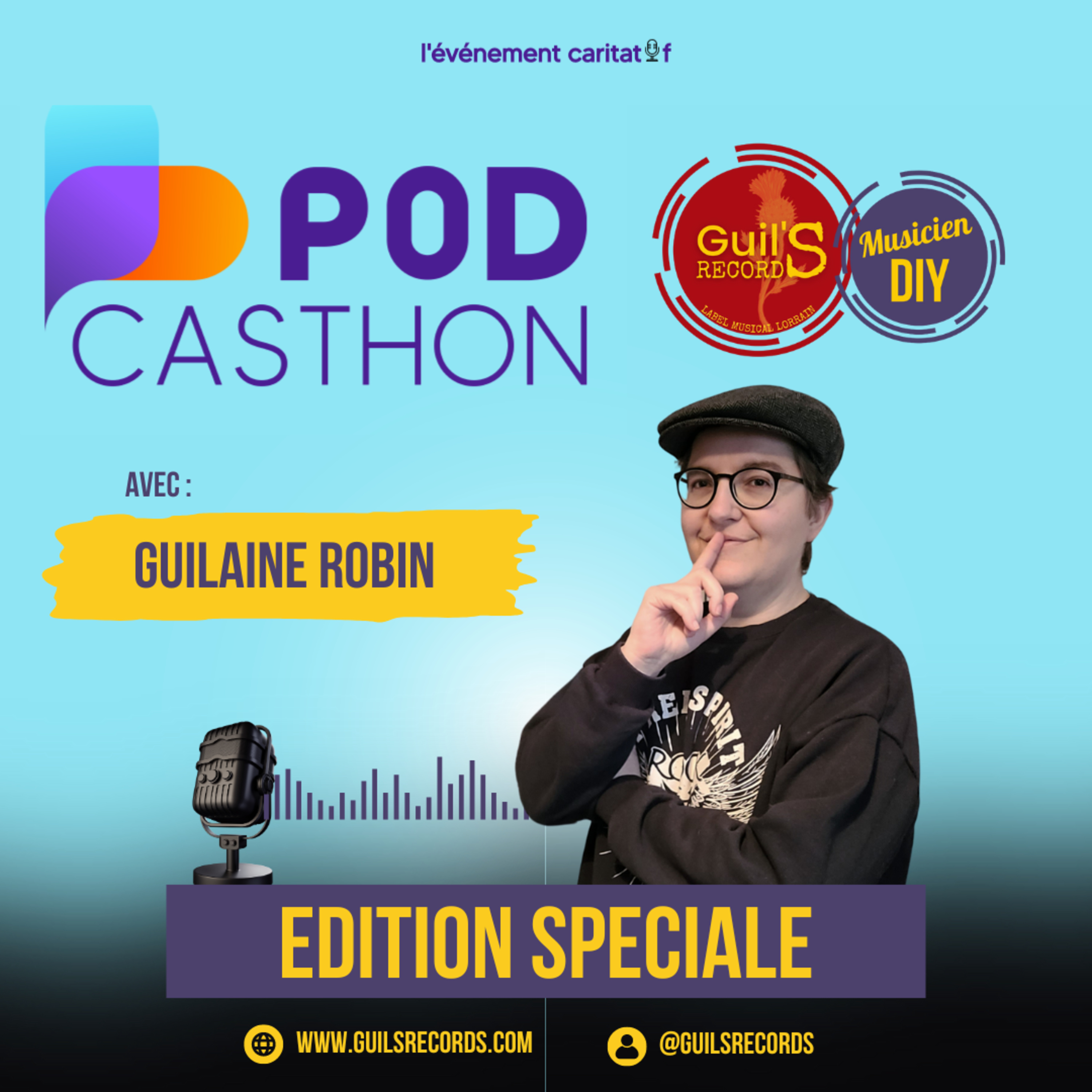 PODCASTHON - Emission Spéciale et Solidaire : Playing For Change, AFM Myasthénie, SPA et Nayestane
