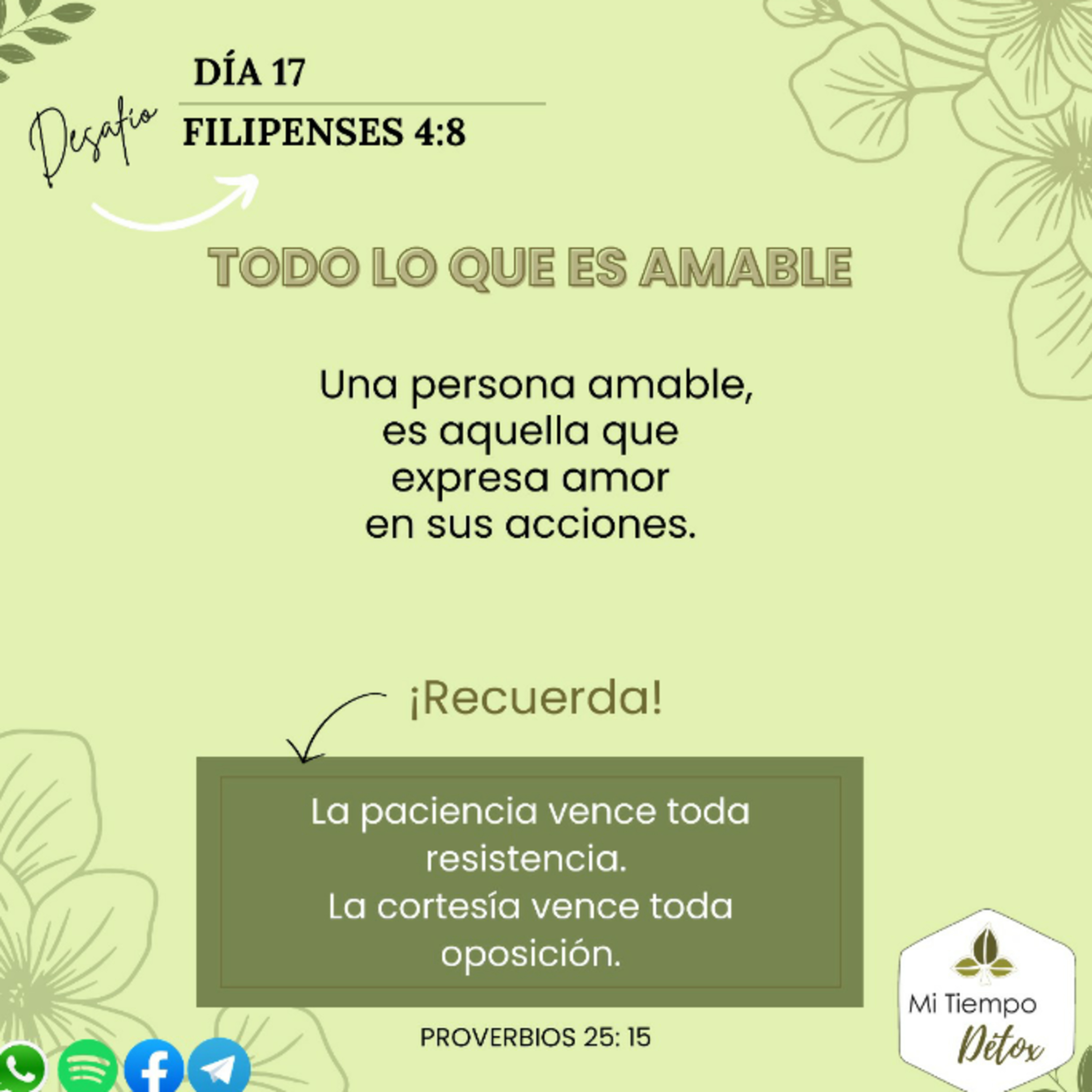 Día 17 - Desafío filipenses 4:8 episode artwork