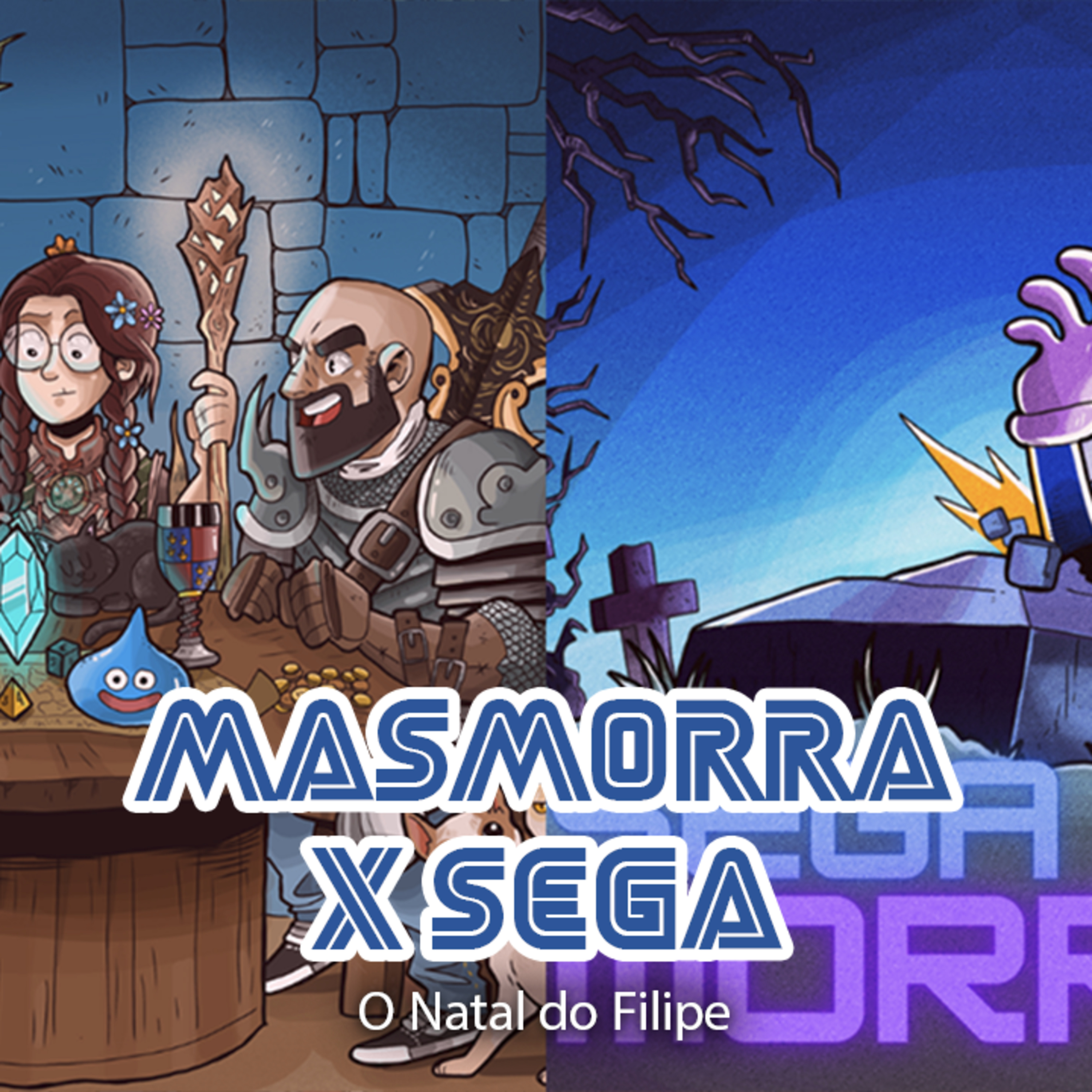 O Natal do Filipe - Masmorra do Glitch x Sega Não Morreu