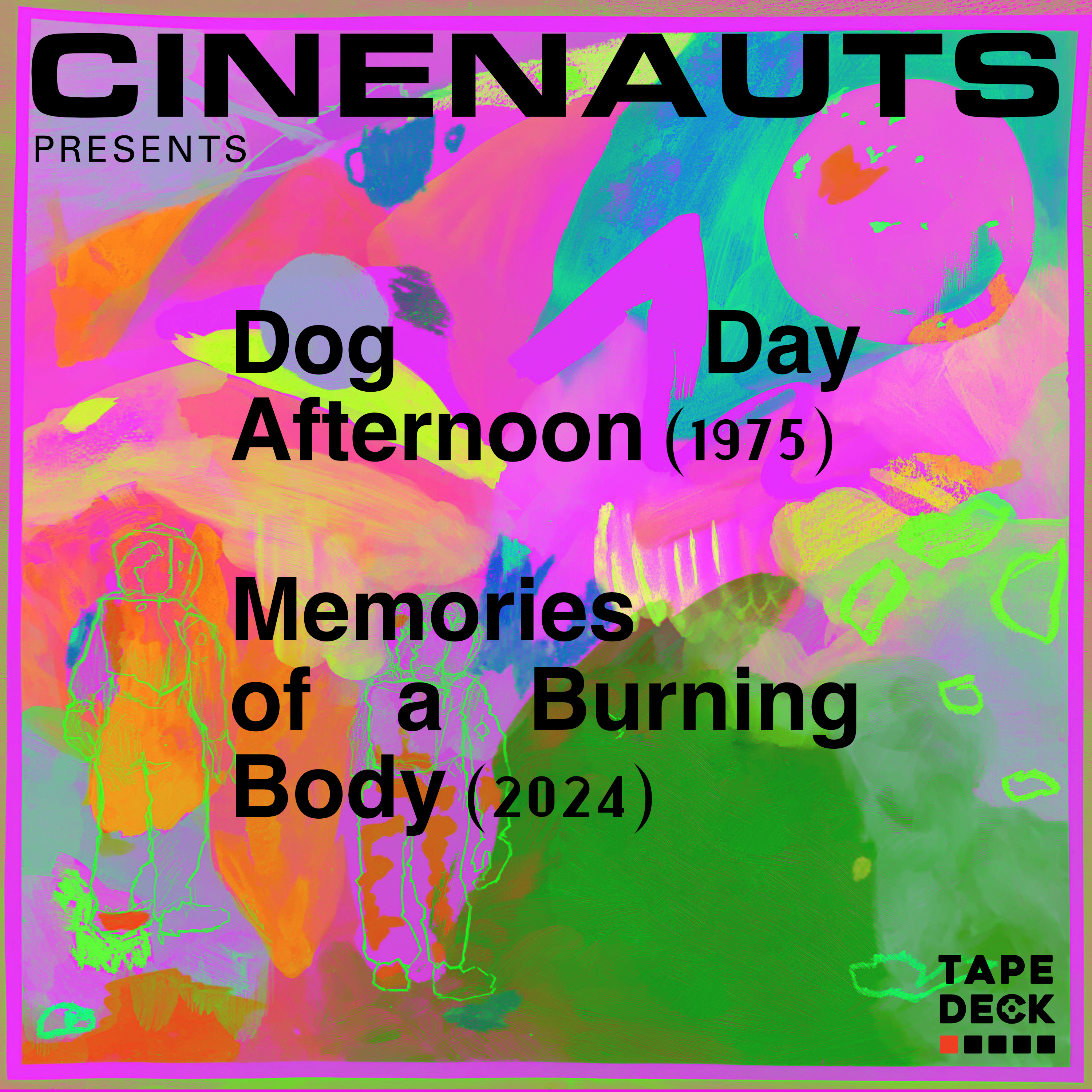 Dog Day Afternoon + Memories of a Burning Body episode artwork
