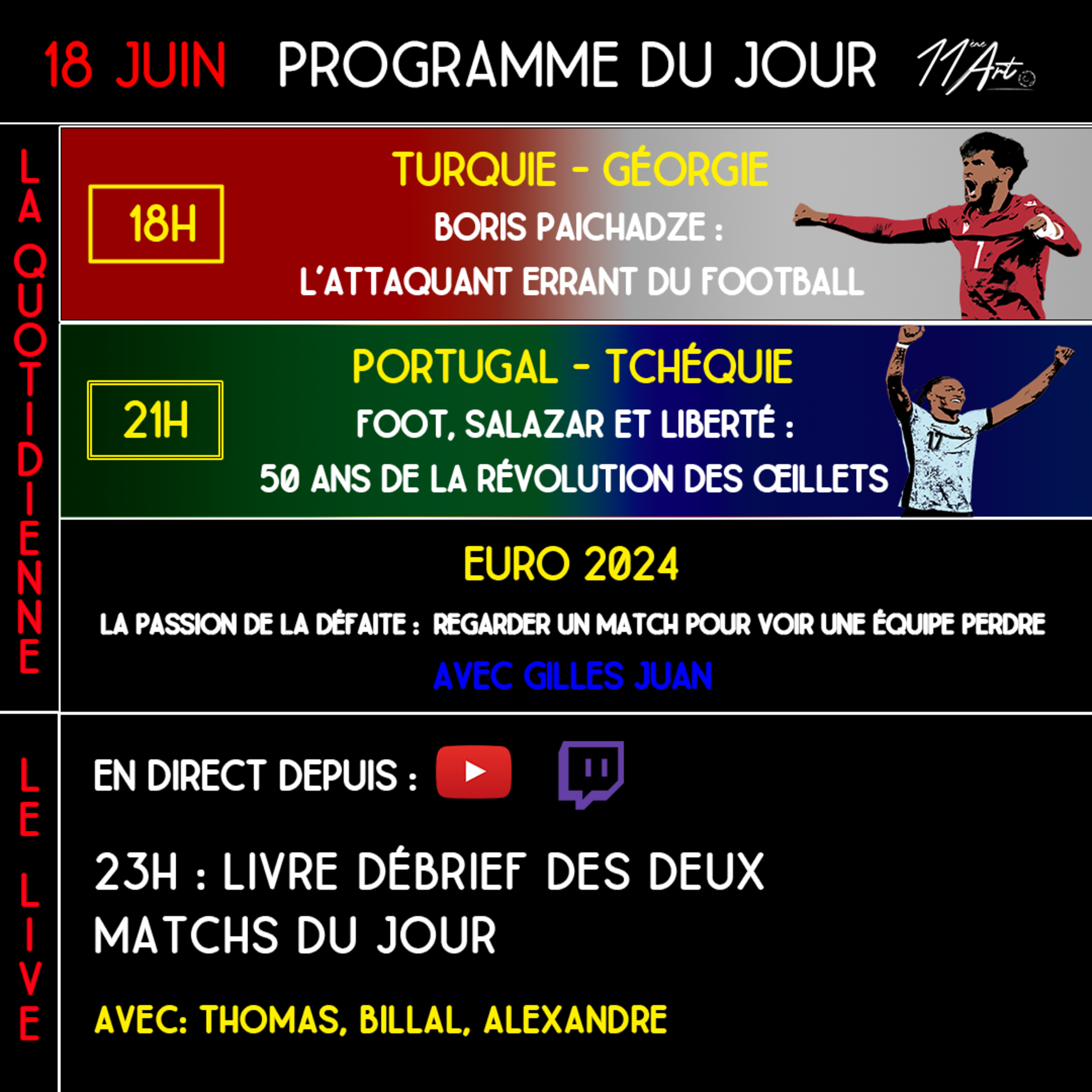 Euro 2024 - La Quotidienne 18 juin episode artwork