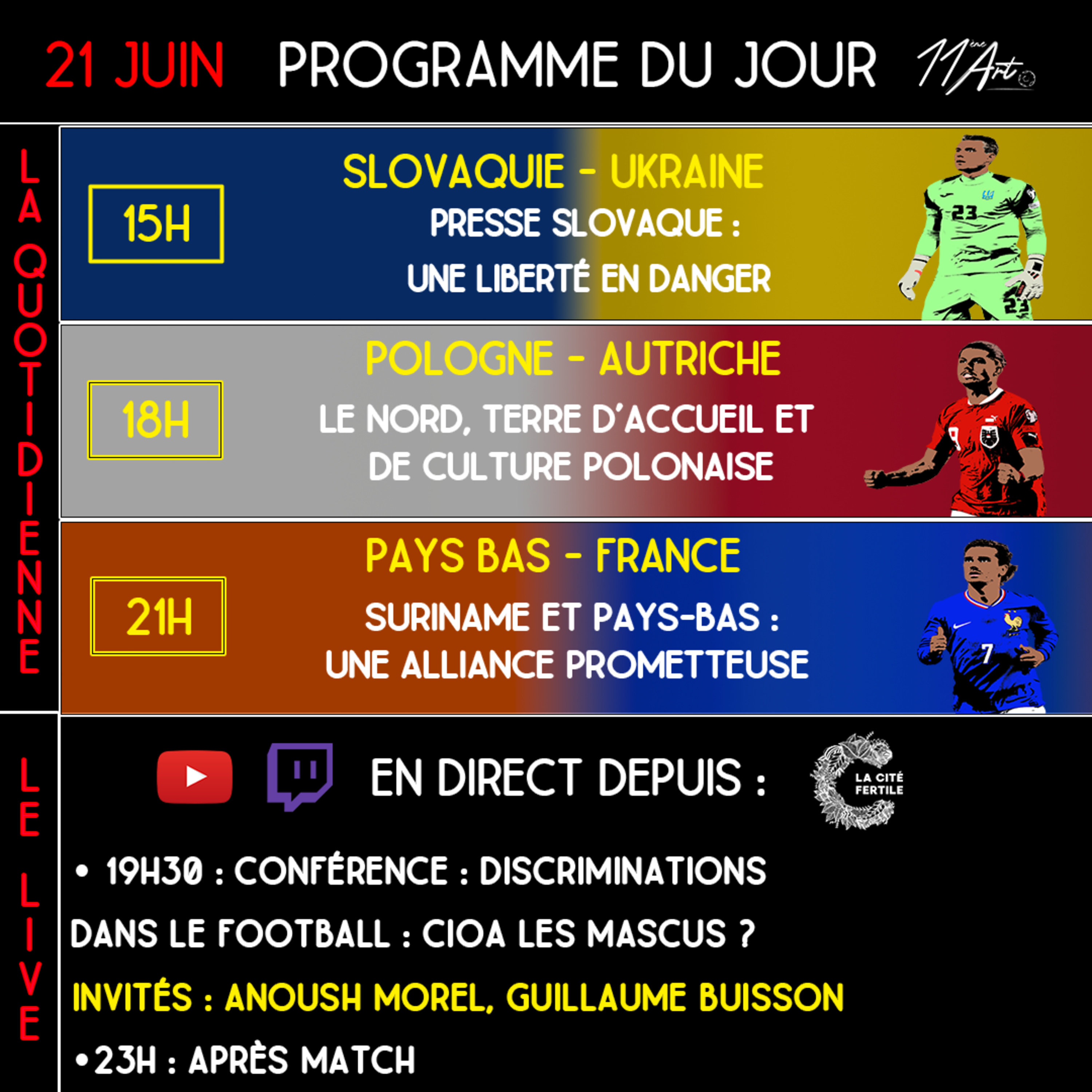 Euro 2024 - La Quotidienne 21 juin episode artwork