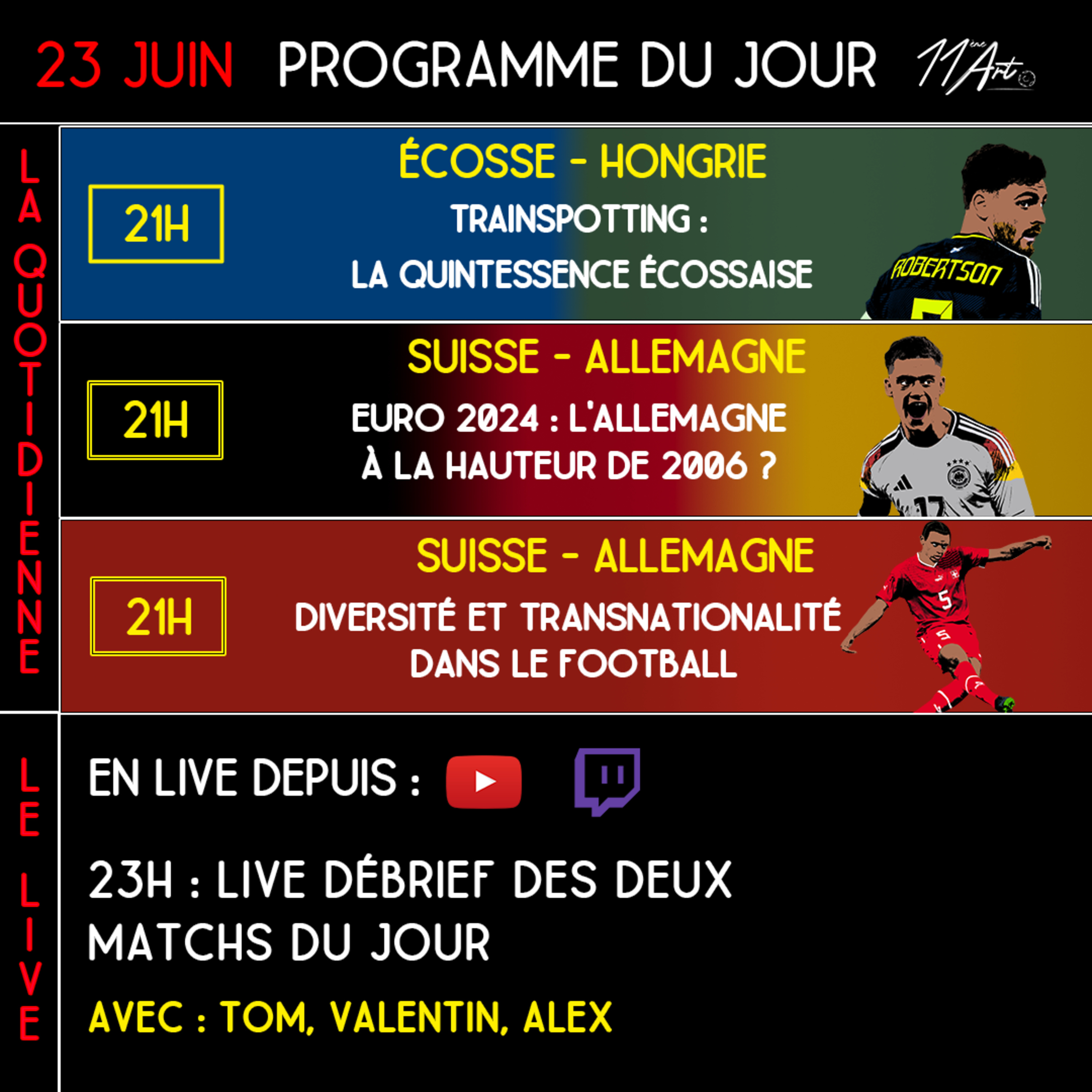 Euro 2024 - La Quotidienne 23 juin episode artwork
