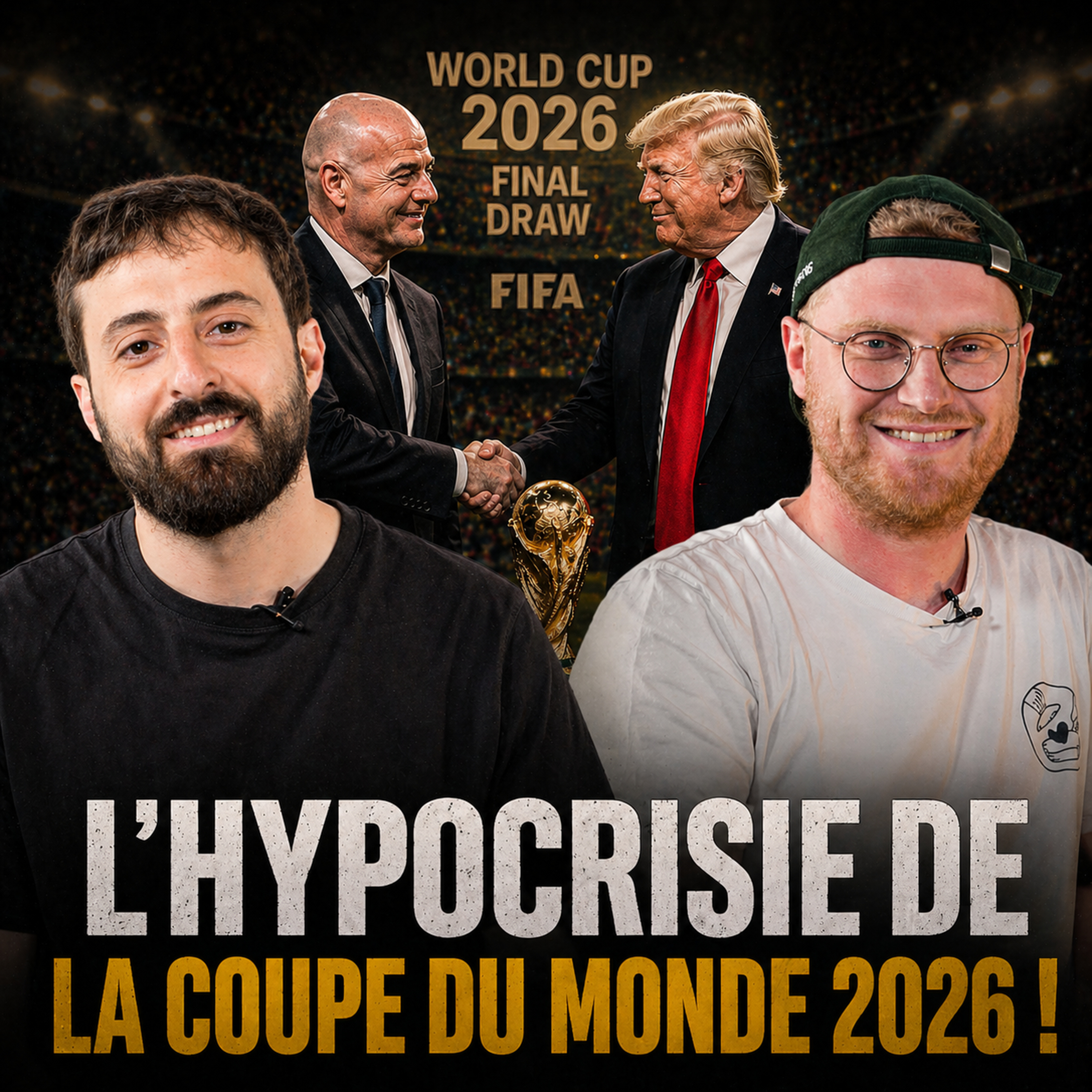 CDM2026 - Mercredi 10 juin - L'hypocrisie de la FIFA et de l'attribution de cette Coupe du Monde. episode artwork