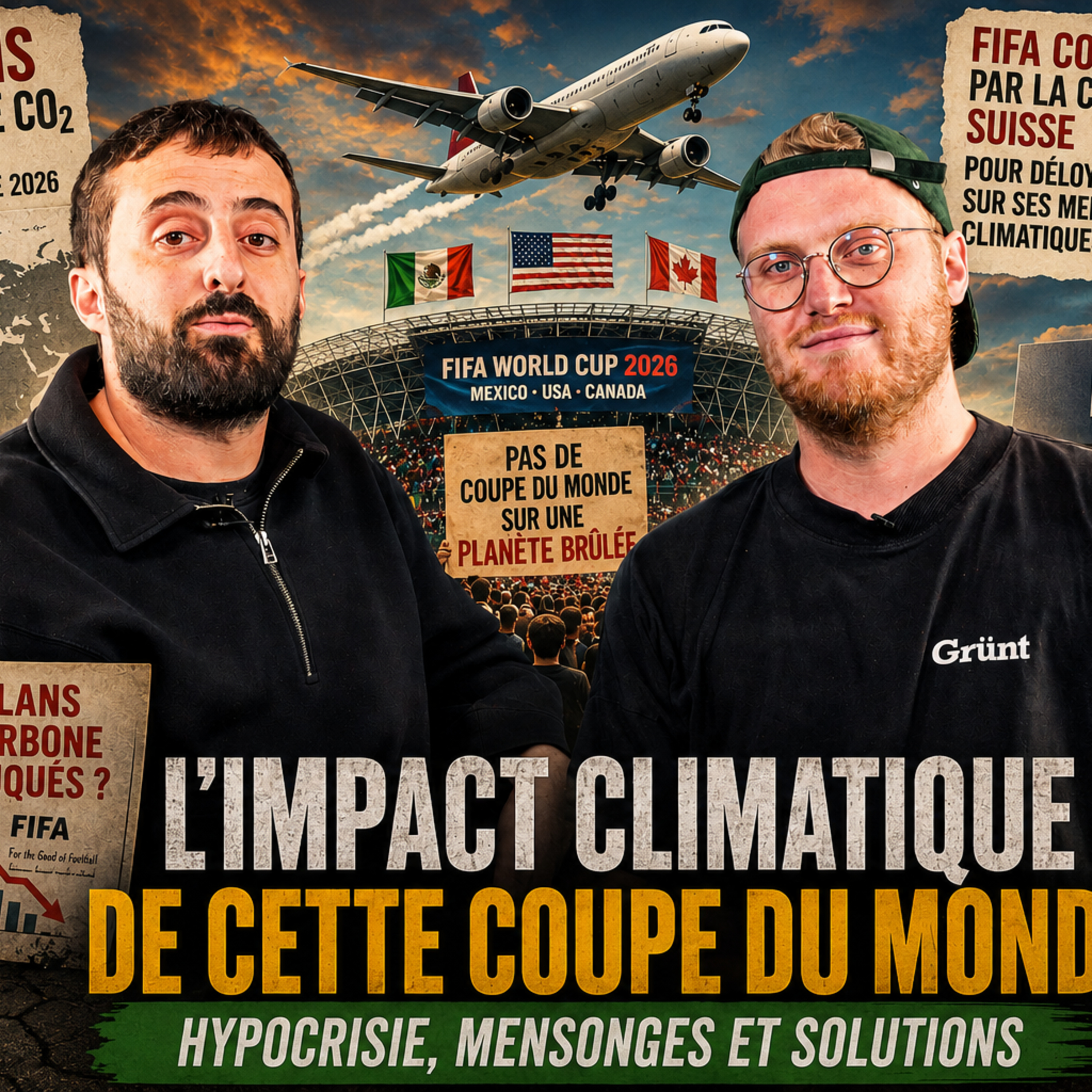 CDM2026 - Vendredi 12 Juin - L'impact écologique catastrophique de cette Coupe du Monde. episode artwork