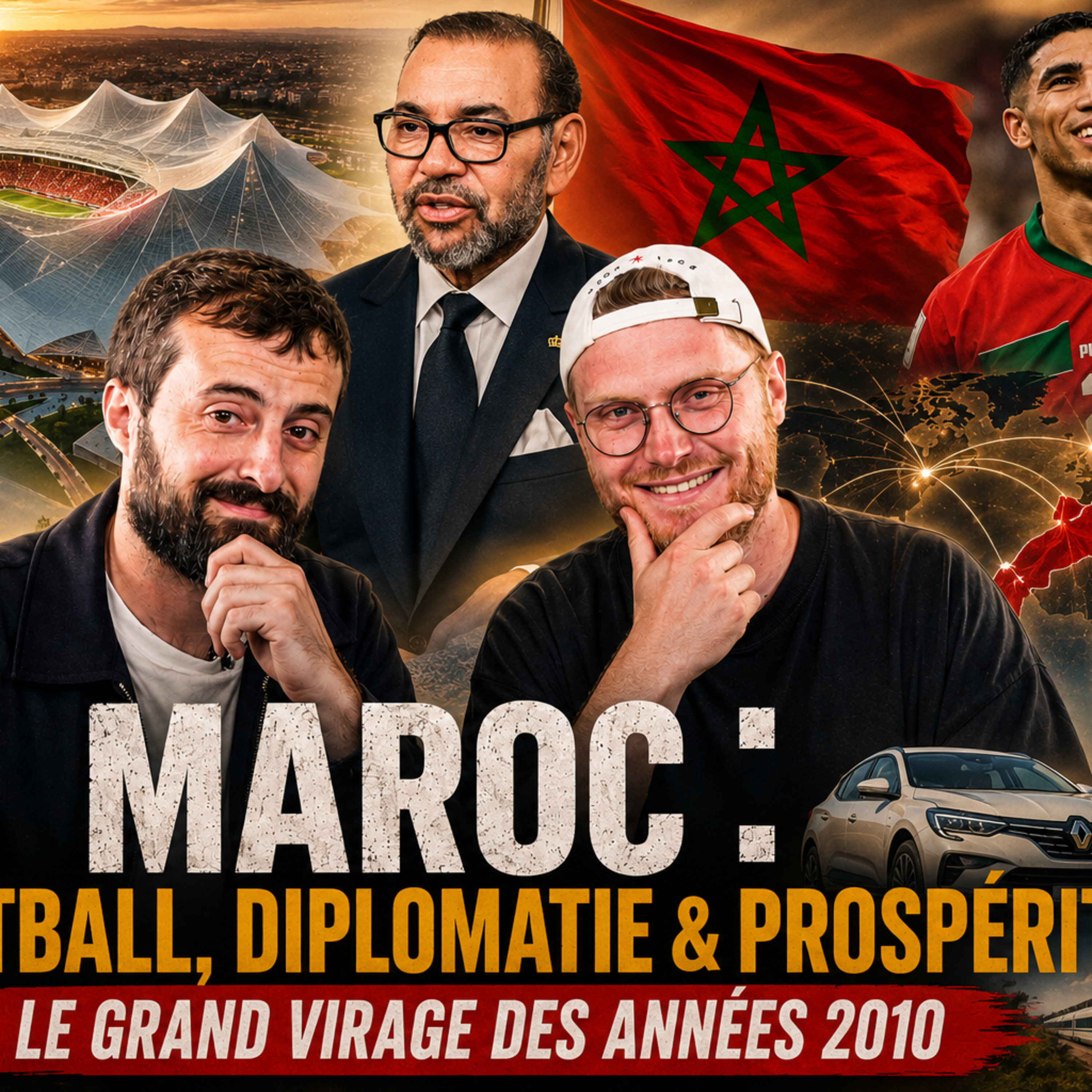 CDM2026 - Vendredi 19 Juin - Au Maroc : football, diplomatie & prospérité. episode artwork