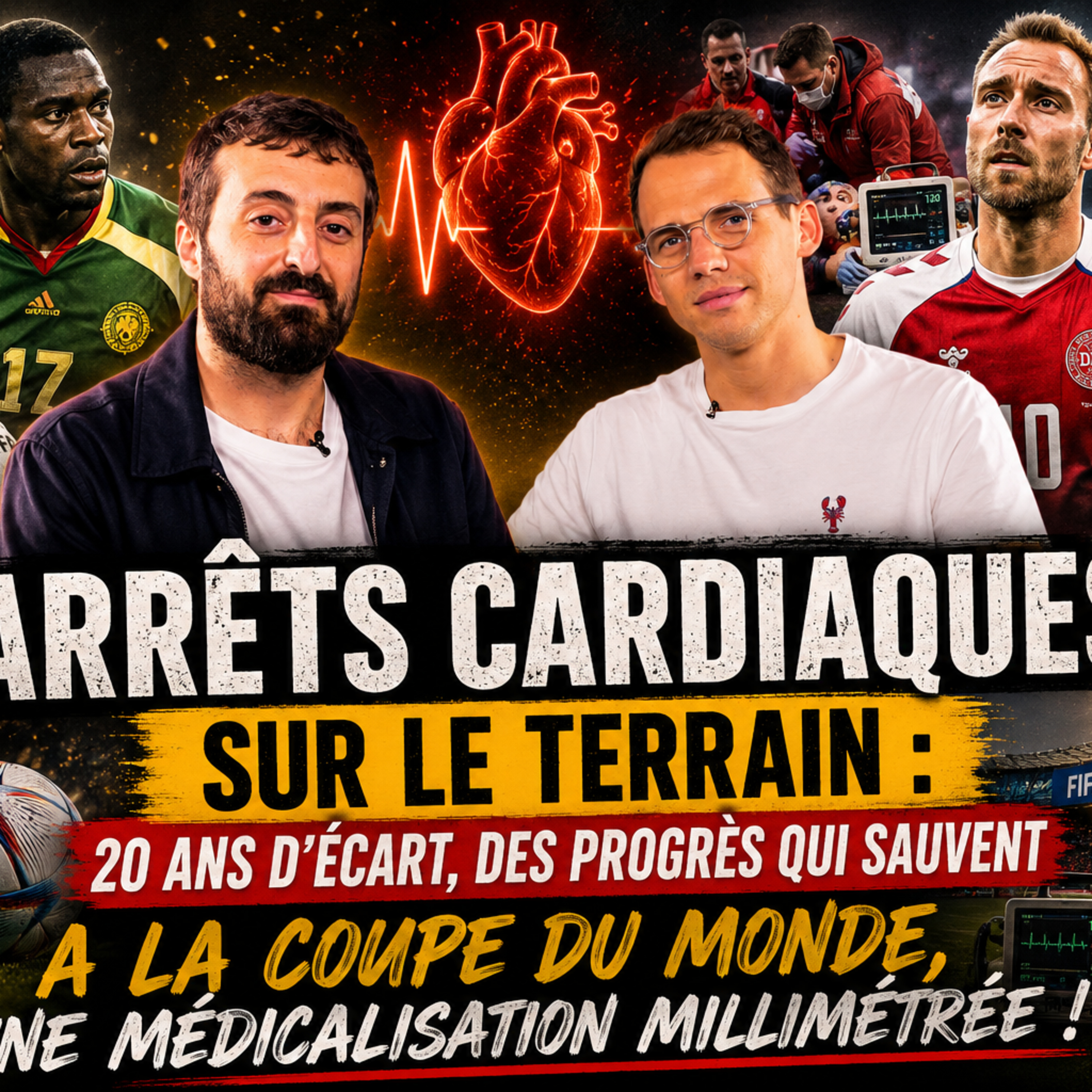 CDM 2026 - Mercredi 24 Juin - A la Coupe du Monde, une médicalisation millimétrée ! episode artwork