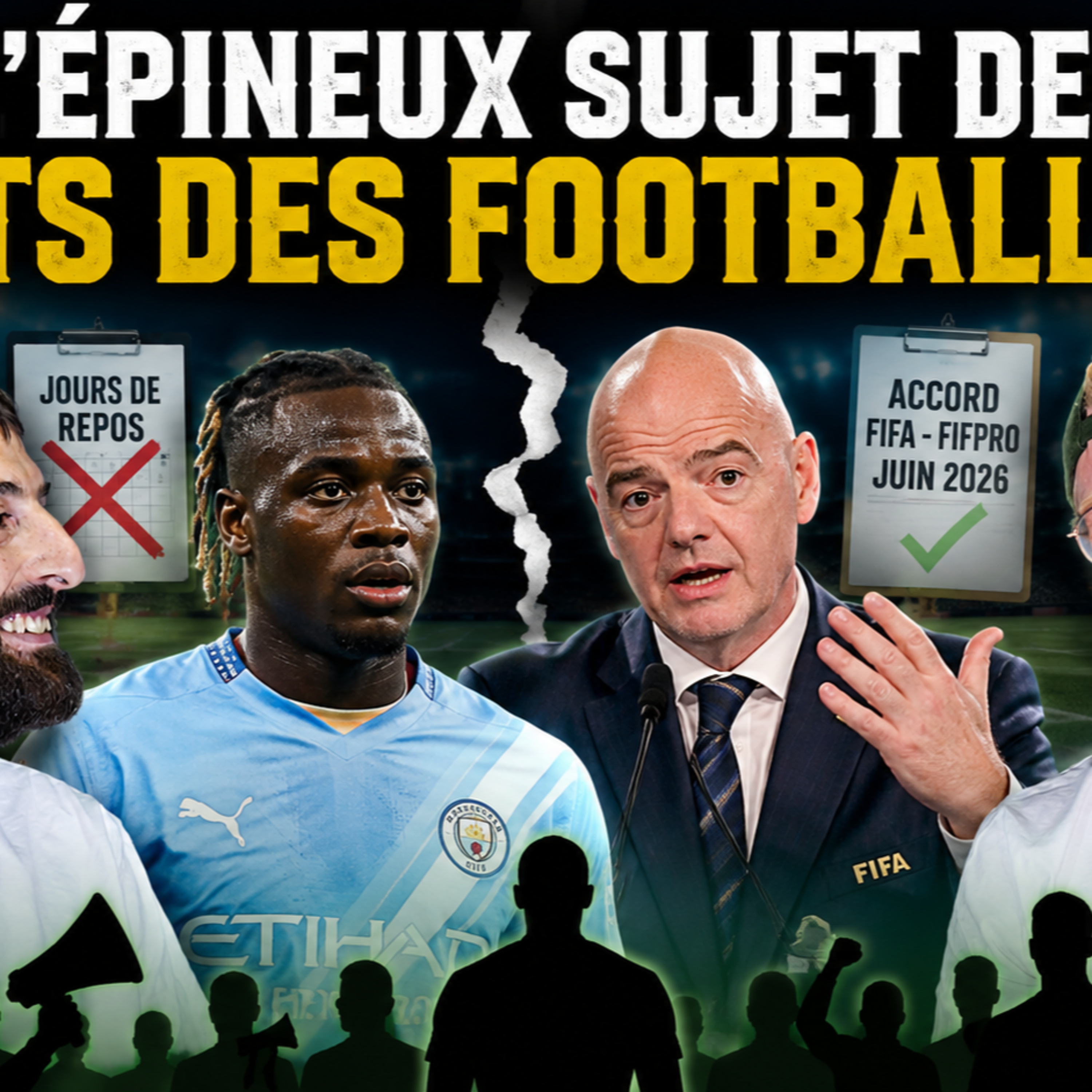 CDM 2026 - Lundi 6 Juillet - L'épineux sujet des droits des footballeurs episode artwork