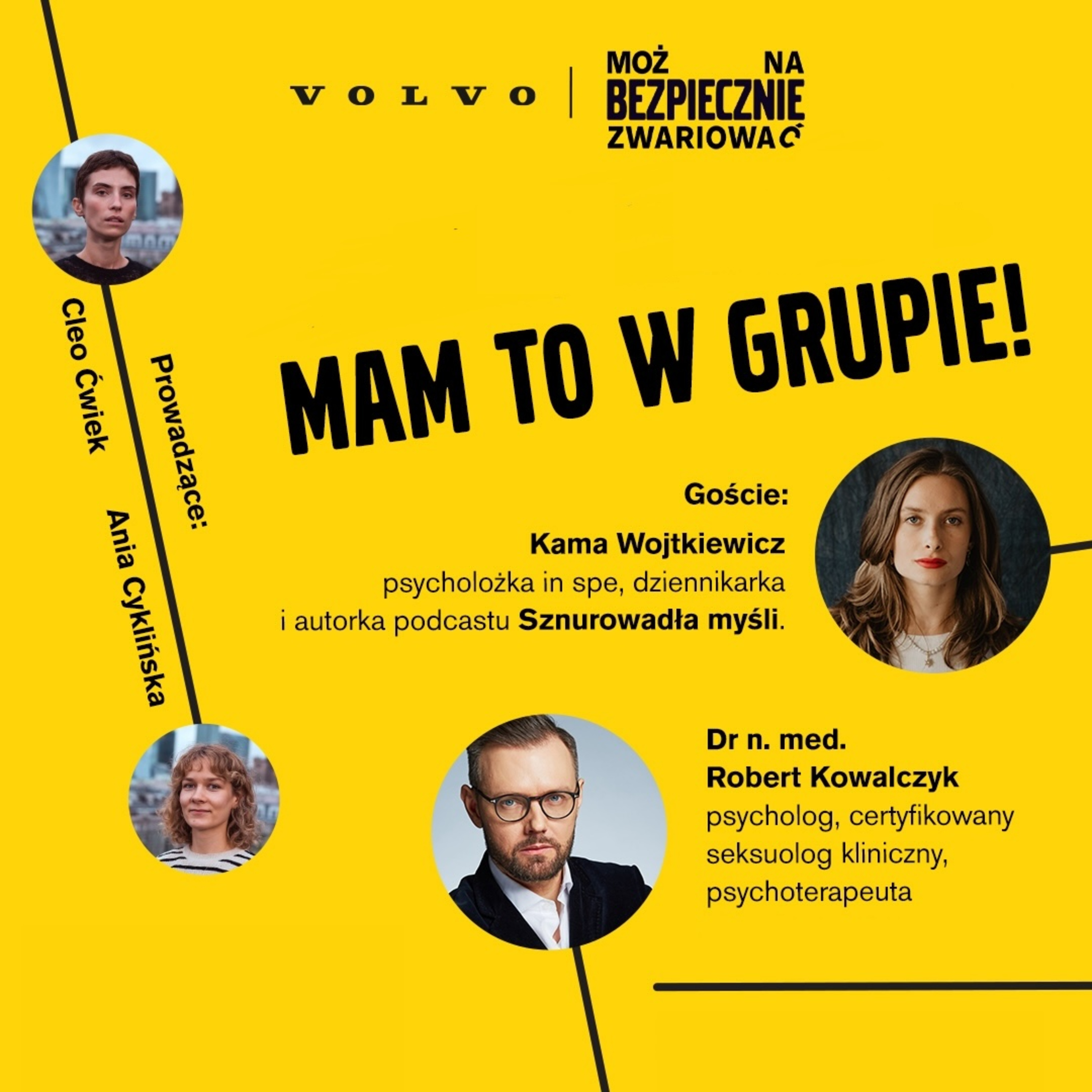 144. Mam to w grupie! Rozmowa z Kamą Wojtkiewicz i dr Robertem Kowalczykiem.