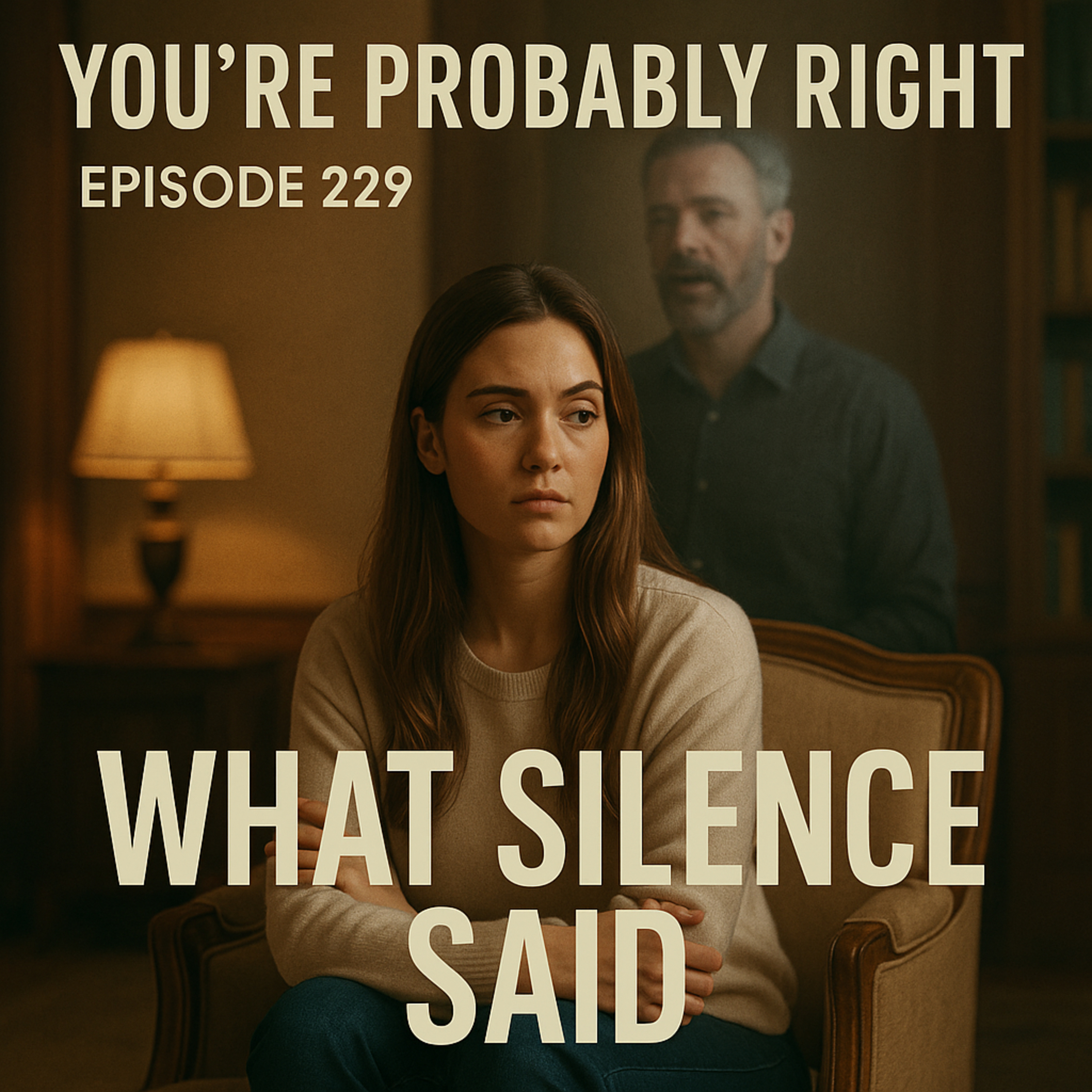 Ep 229 – What Silence Said: An Hour-Long Letter to an Avoidant Ex | You're Probably Right Podcast
