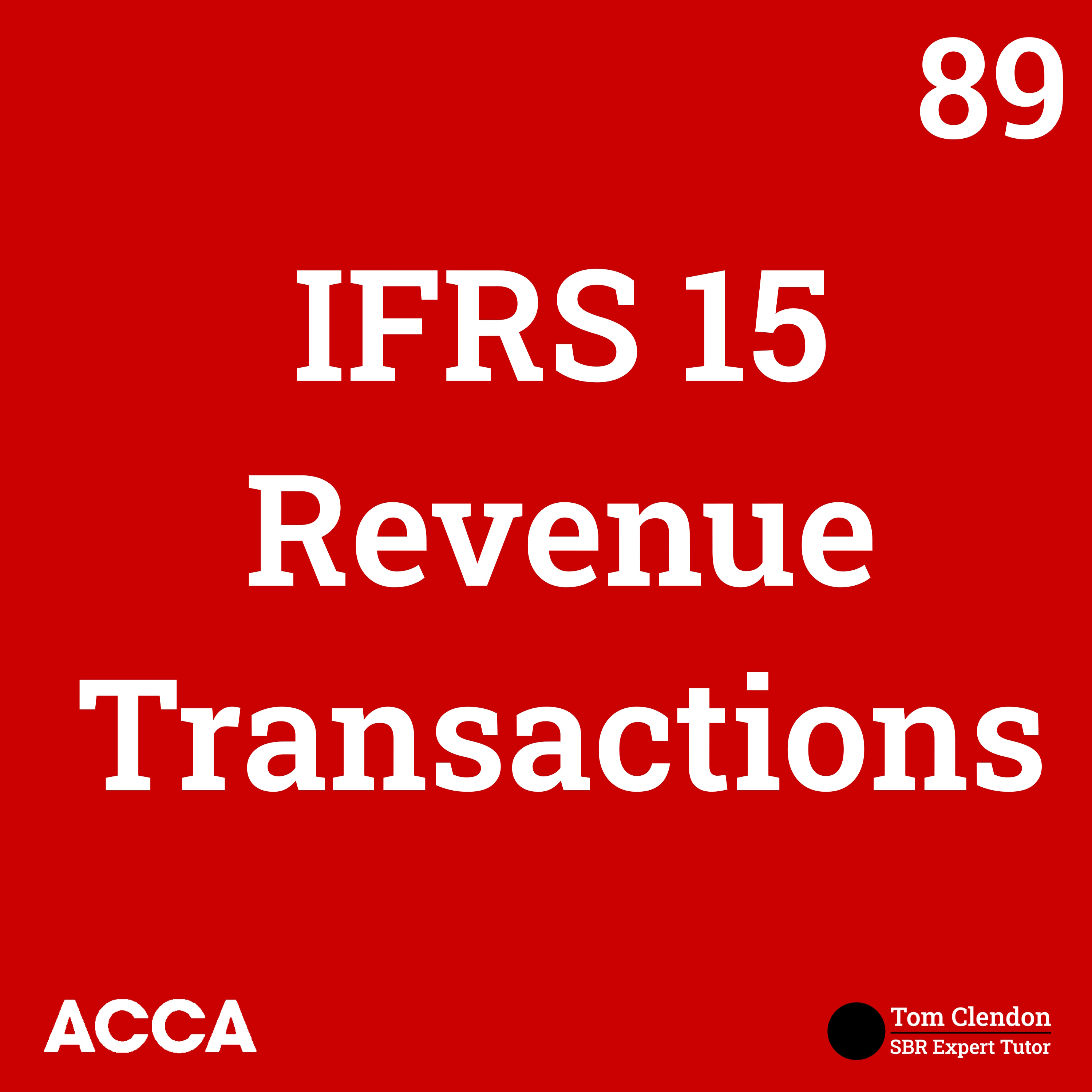 Calculating Revenue with the 5 Principles of IFRS 15