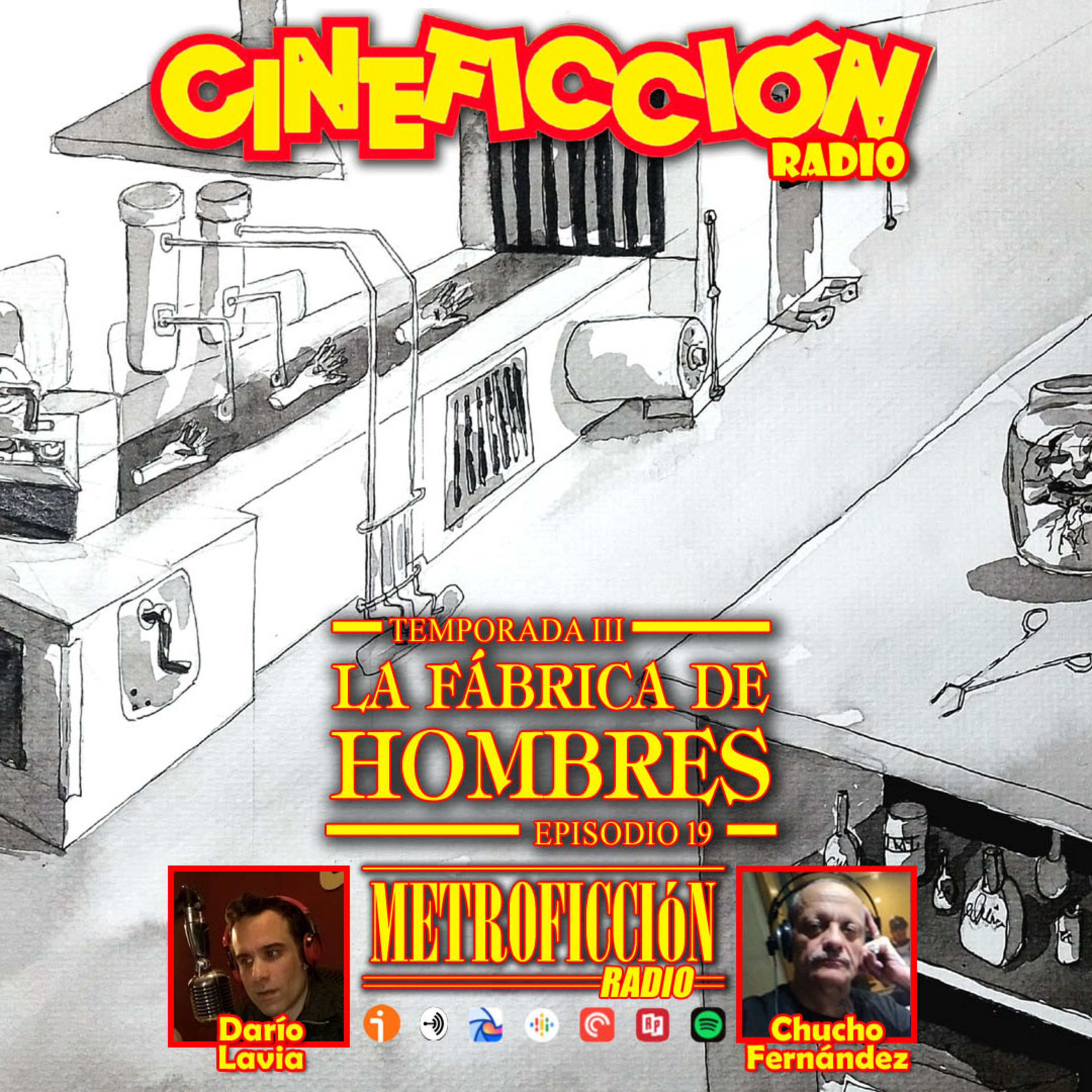 Cineficción Radio #3.19 - La fábrica de hombres episode artwork