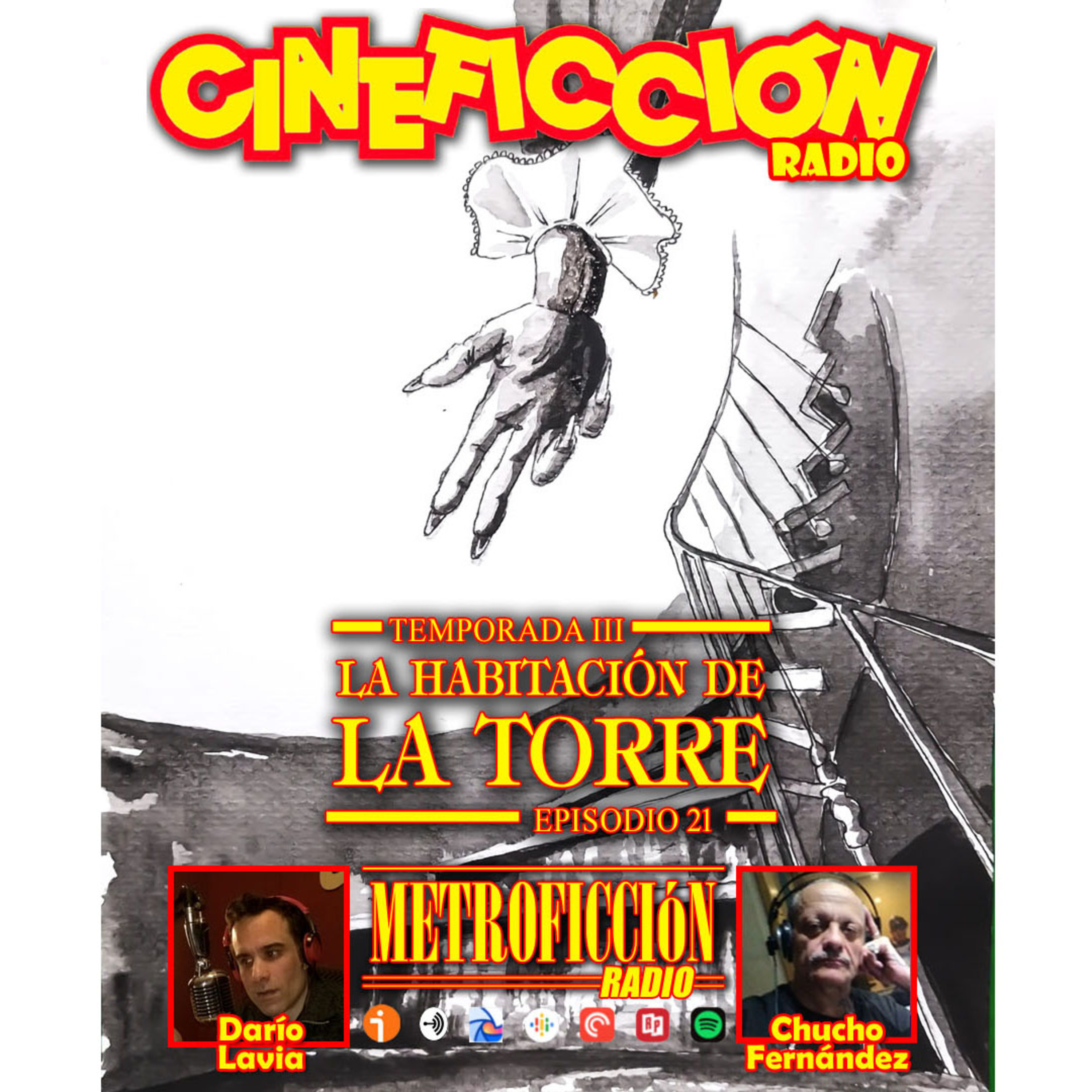 Cineficción Radio #3.21 - La habitación de la torre episode artwork