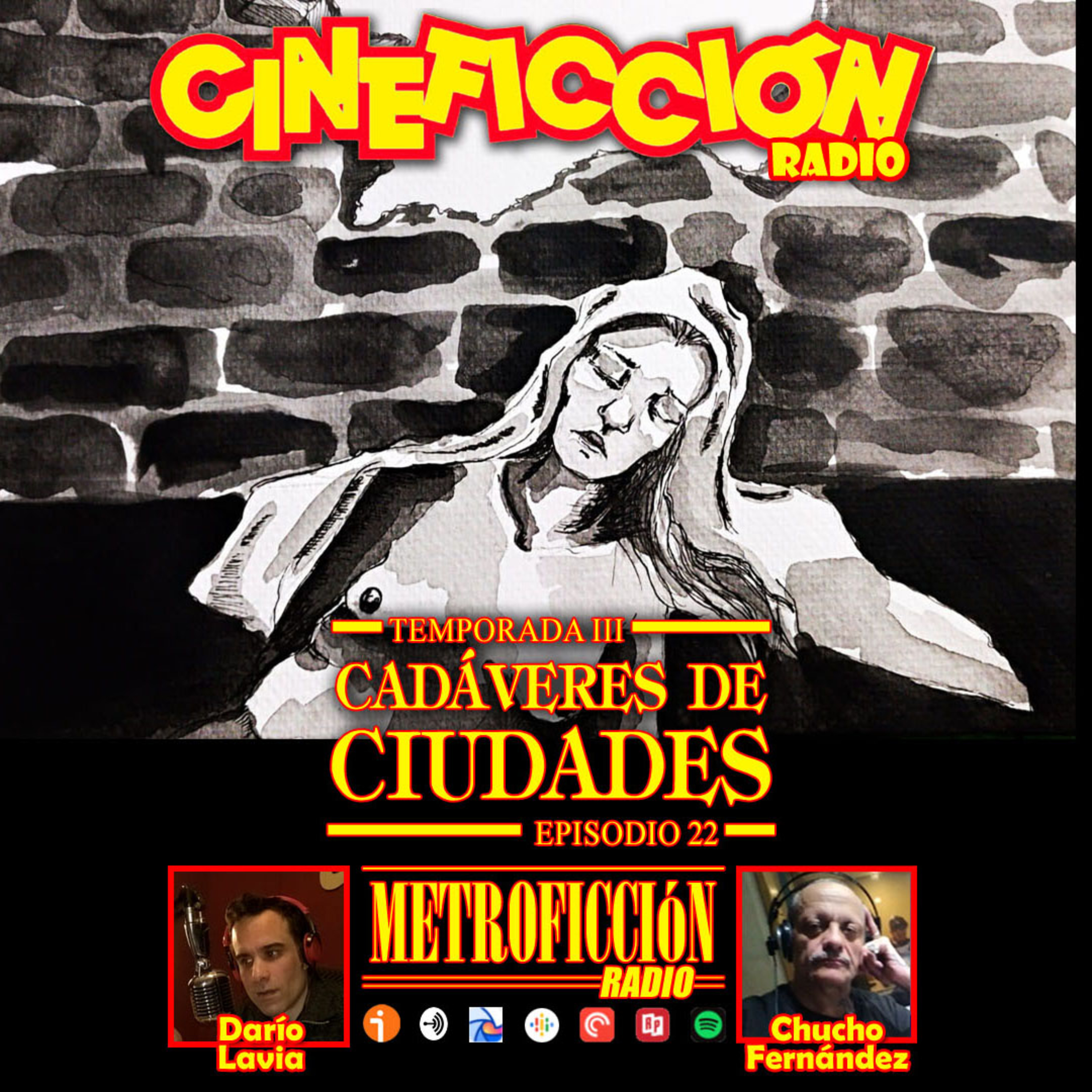 Cineficción Radio #3.22 - Cadáveres de ciudades episode artwork