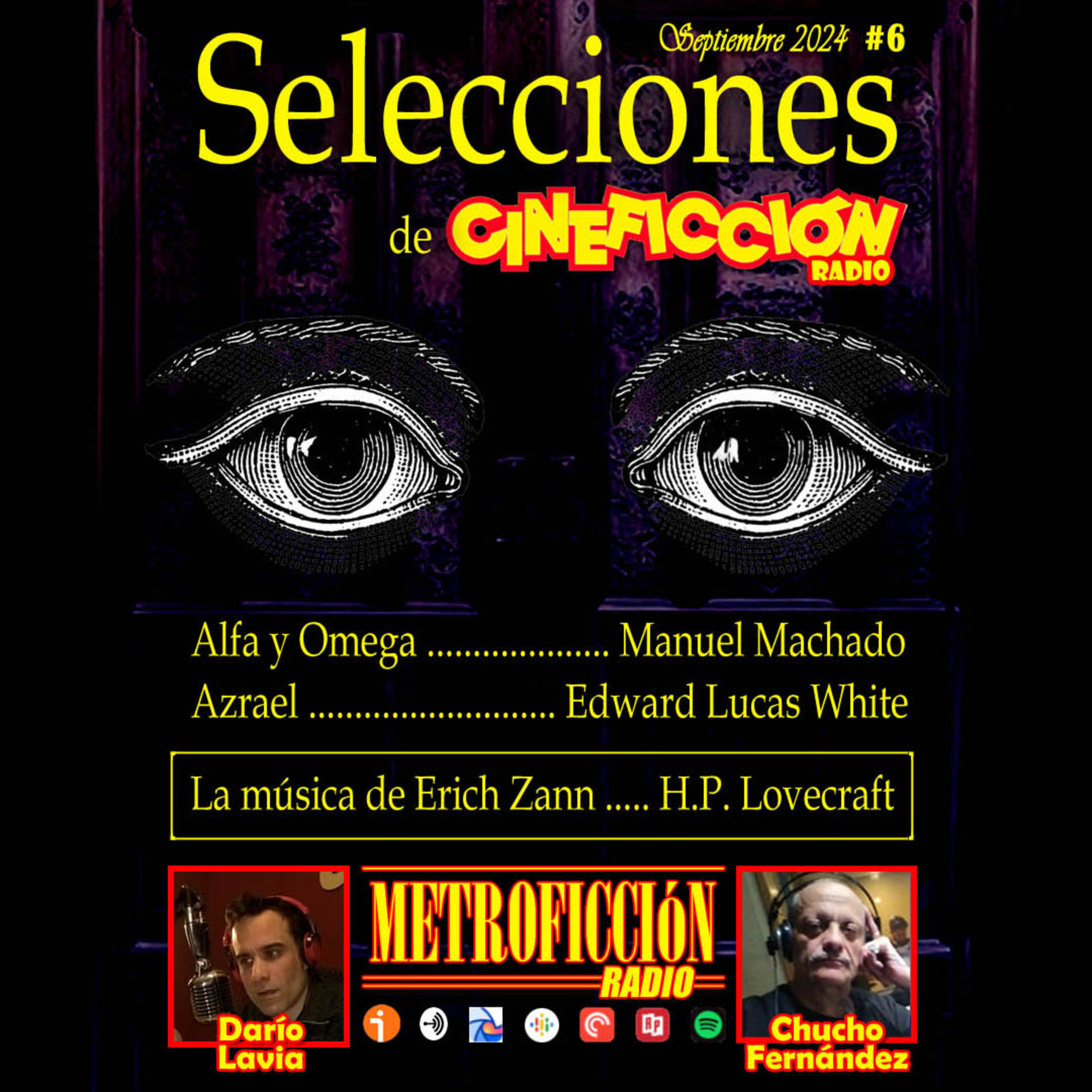 Selecciones de Cineficción Radio #6 - Melodías de horror episode artwork