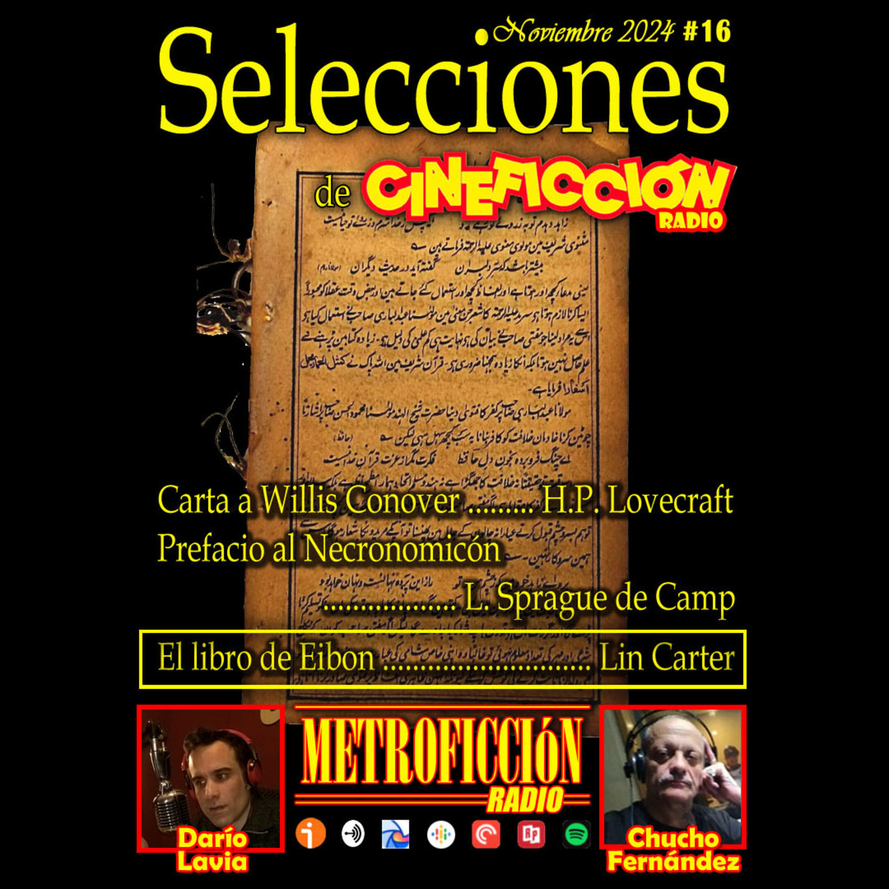 Selecciones de Cineficción Radio #16 - Necronomicón episode artwork