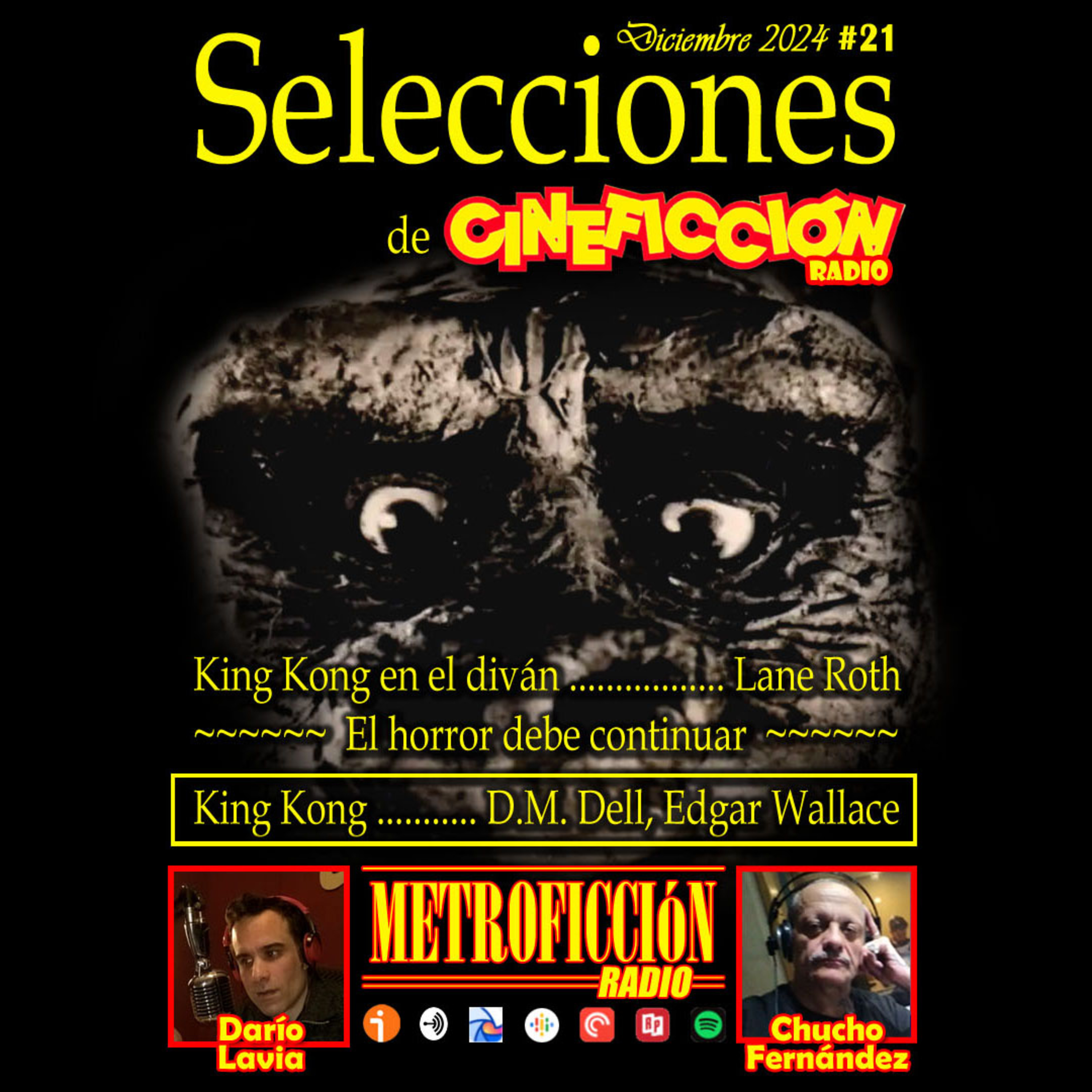Selecciones de Cineficción Radio #21 - King Kong episode artwork