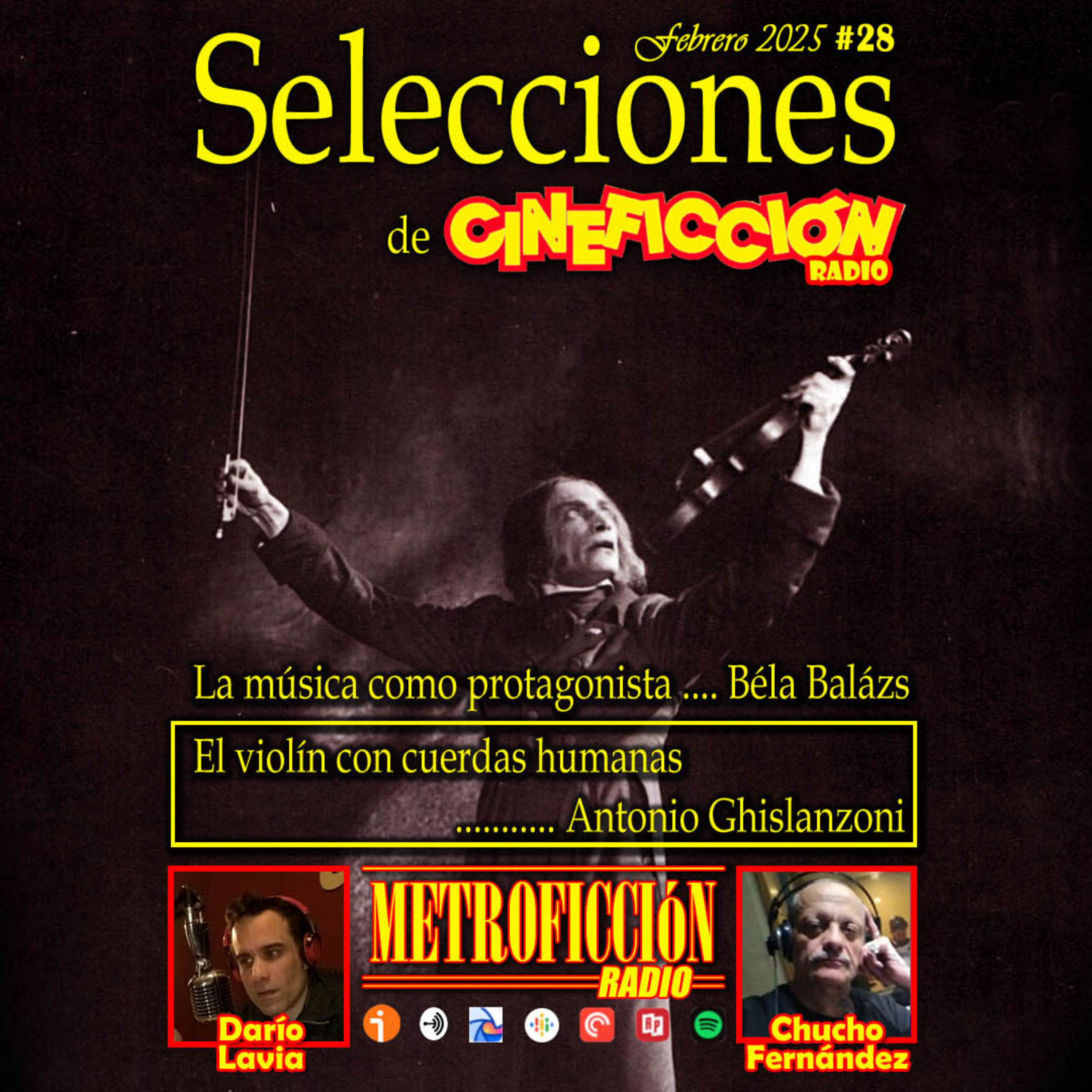 Selecciones de Cineficción Radio #28 - El violín del diablo episode artwork