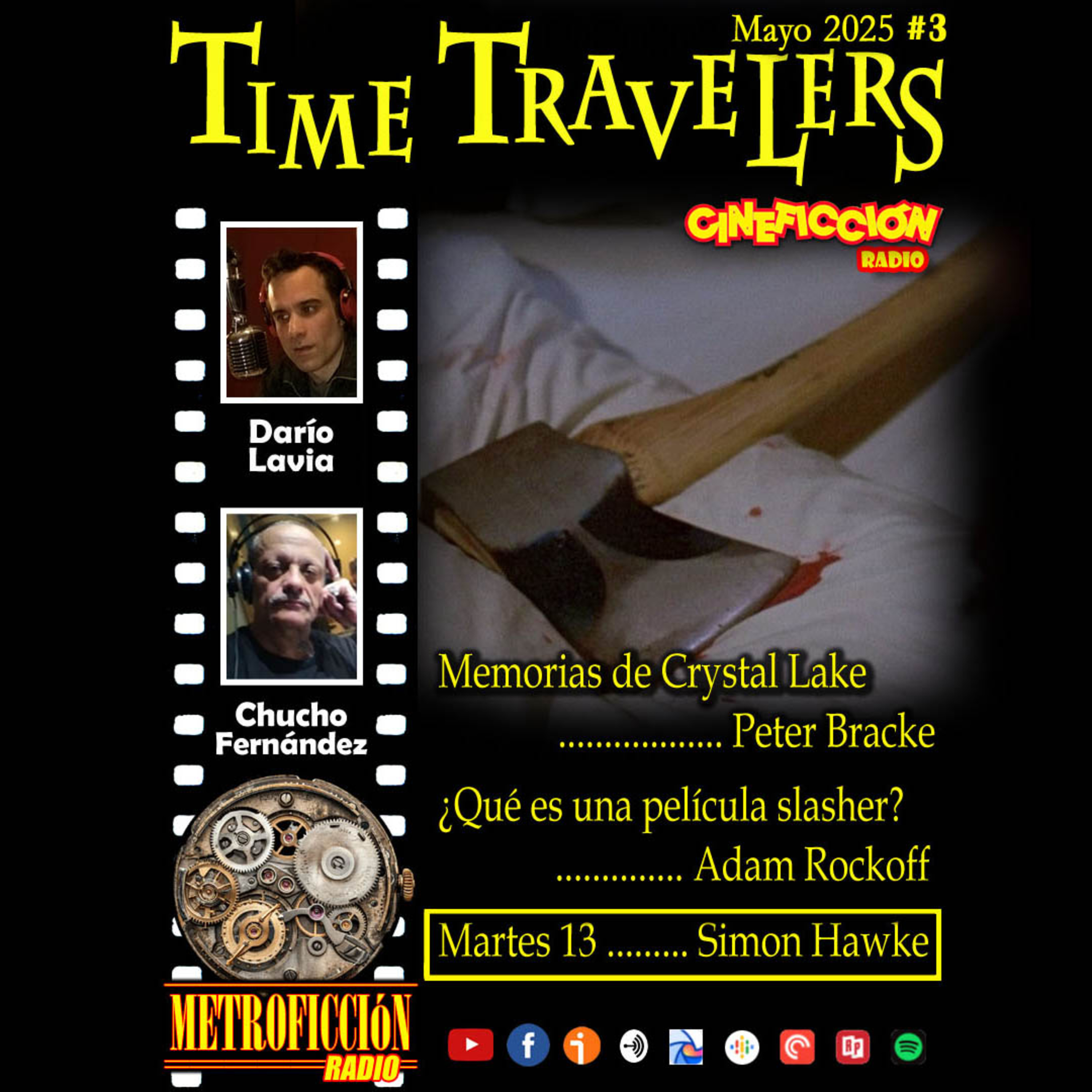 #3 - Martes 13, 1980 Cineficción Radio Time Travelers episode artwork