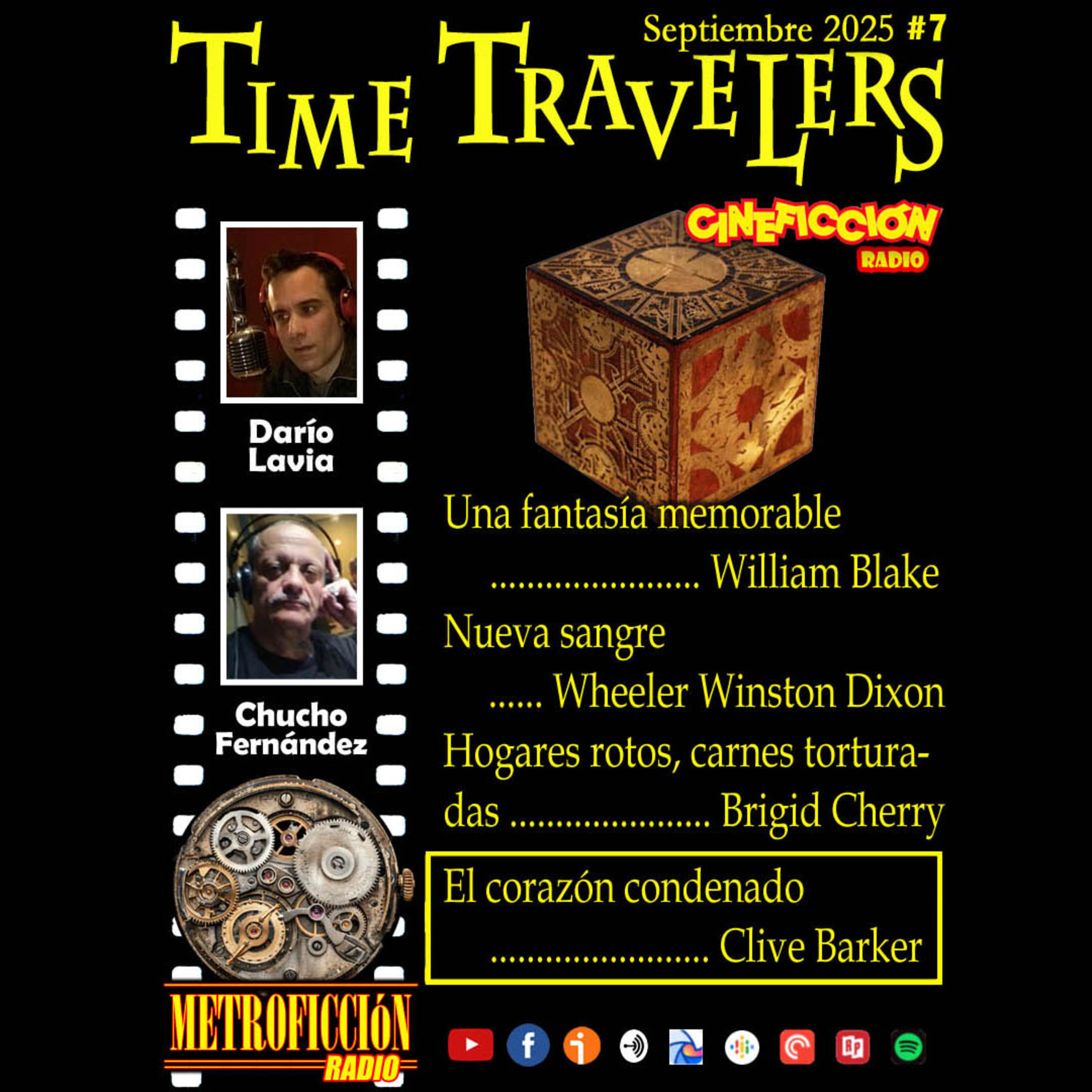 #7 - Hellraiser, 1987 Cineficción Radio Time Travelers episode artwork