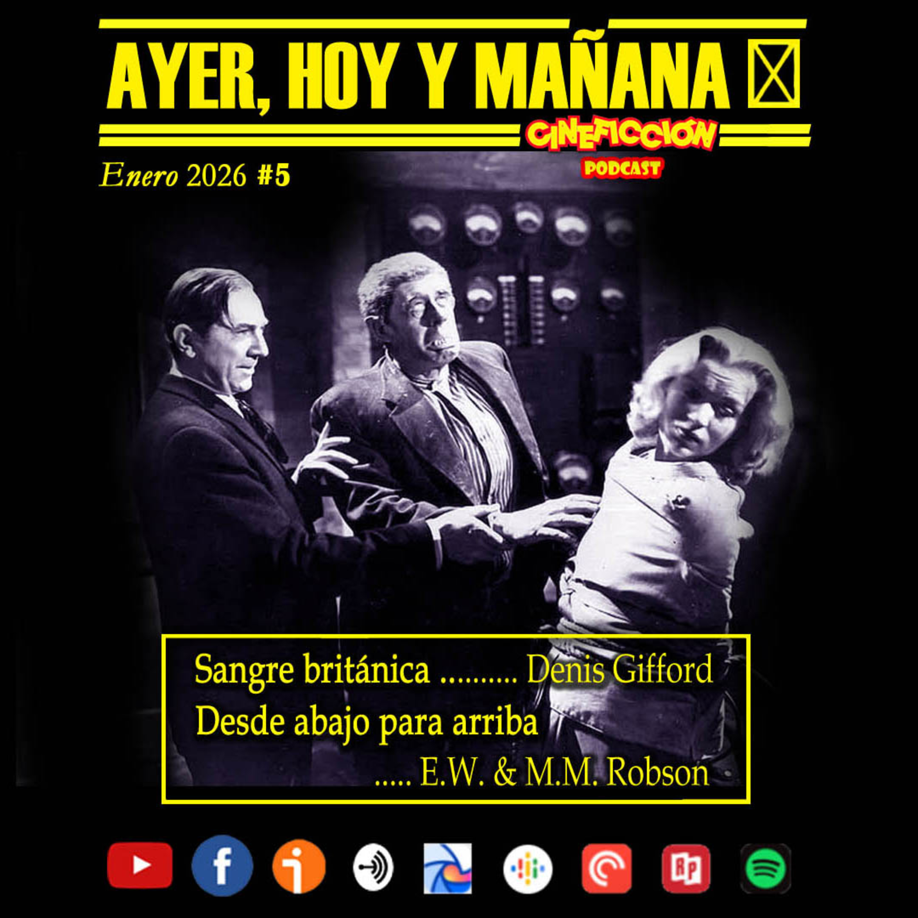 Portada de Cineficción Radio
