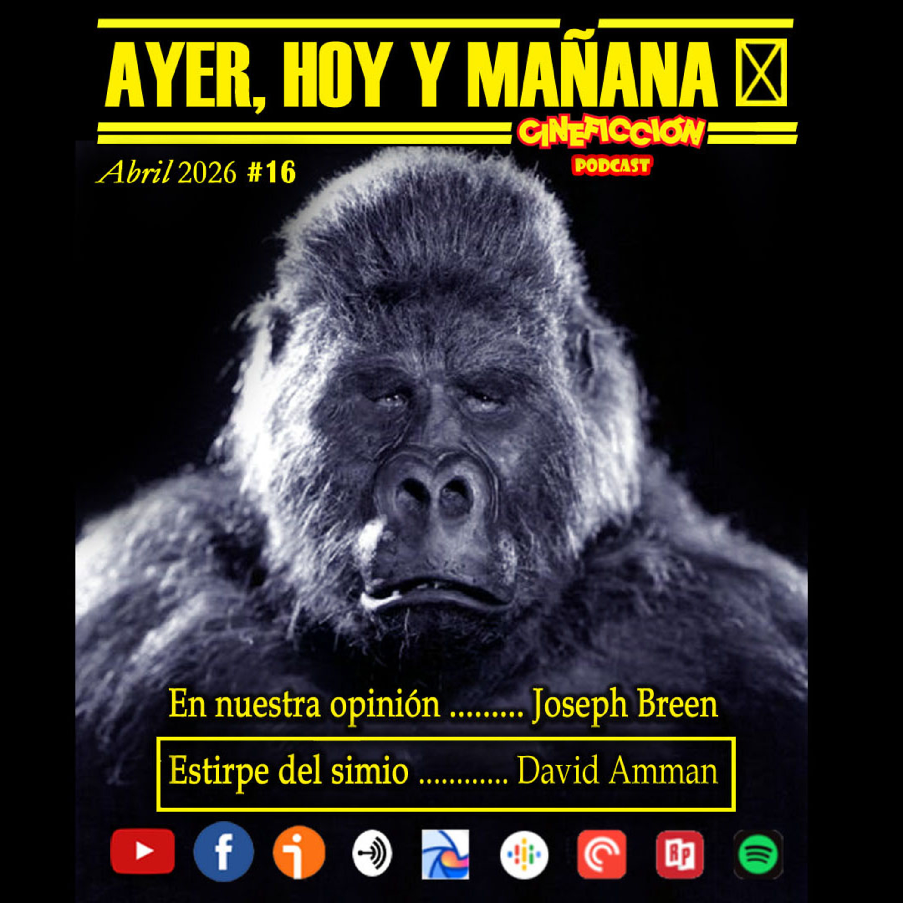 Gorilas en pantalla 1.16 episode artwork