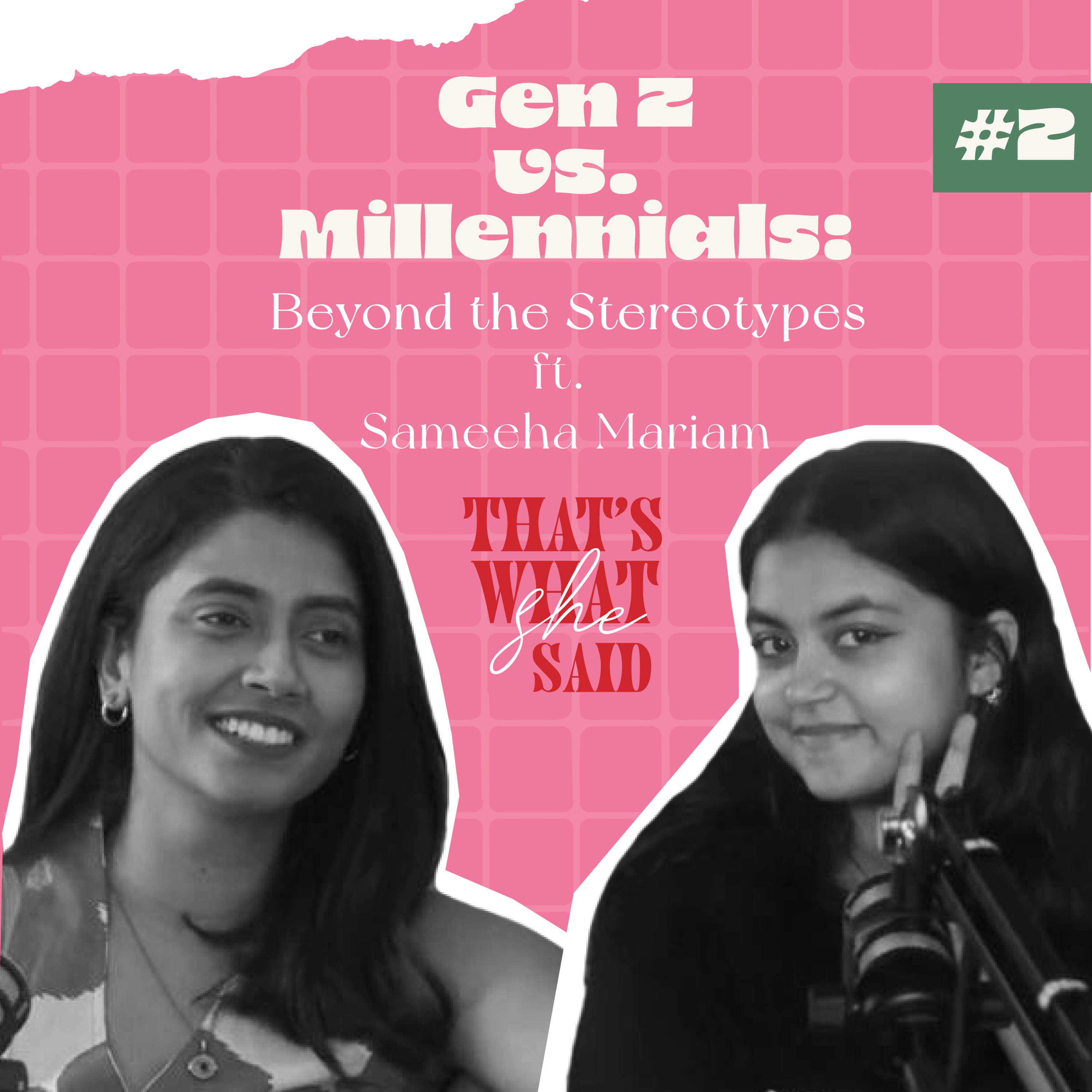Genz vs Millenial : Beyond the Stereotypes ft. Sameeha Mariam