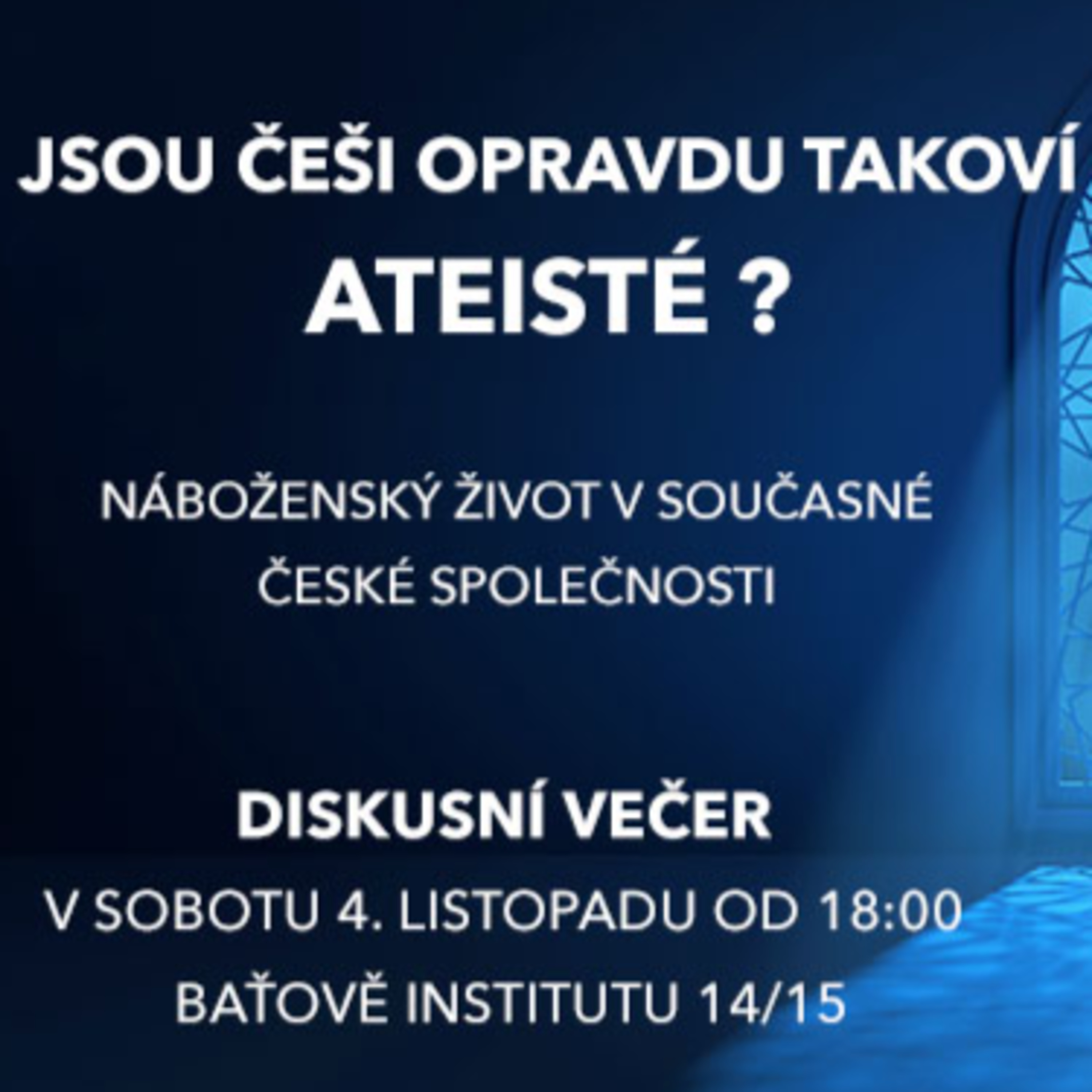 Jsou Češi opravdu takový ateisté? (přednáška s diskusí) episode artwork