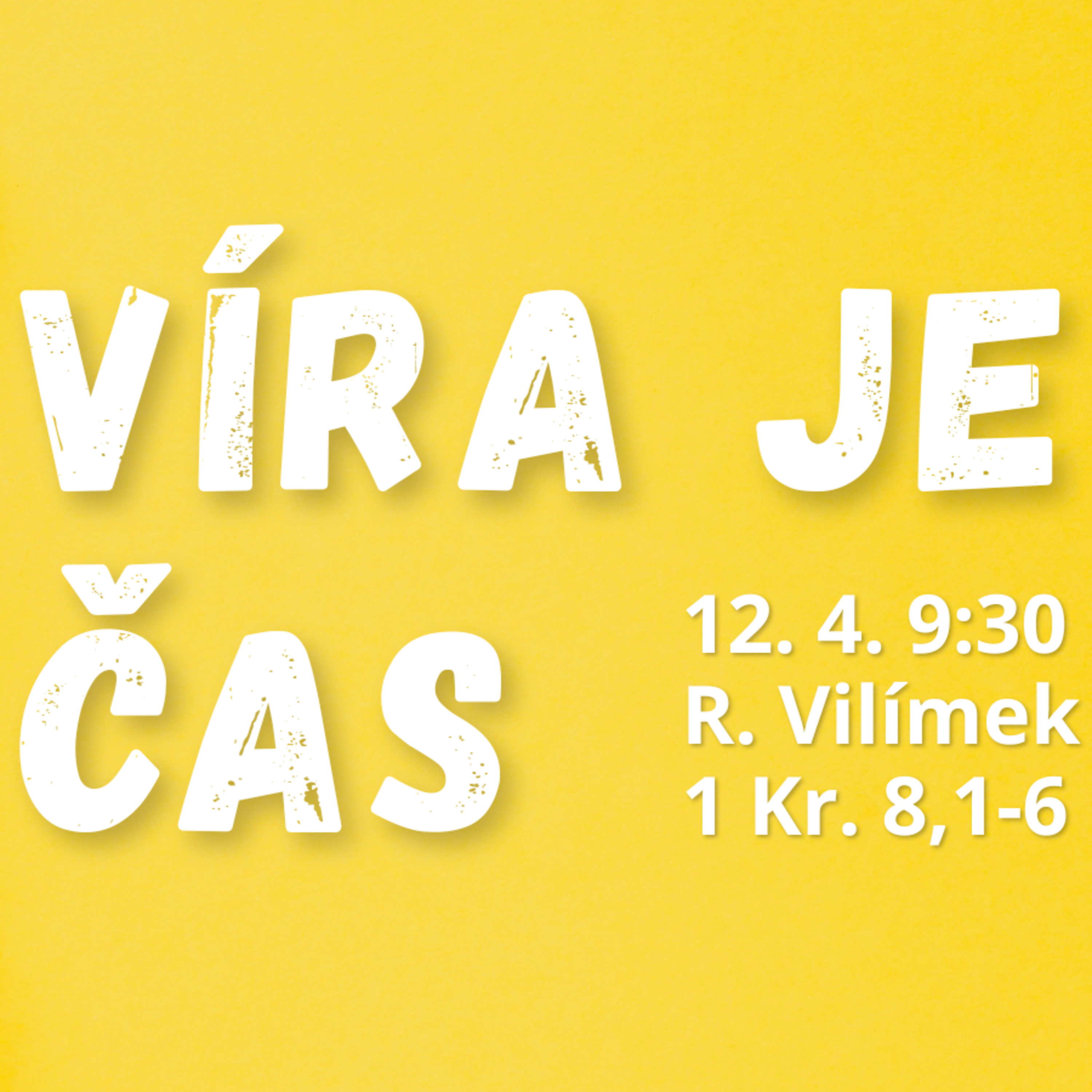 Víra je čas