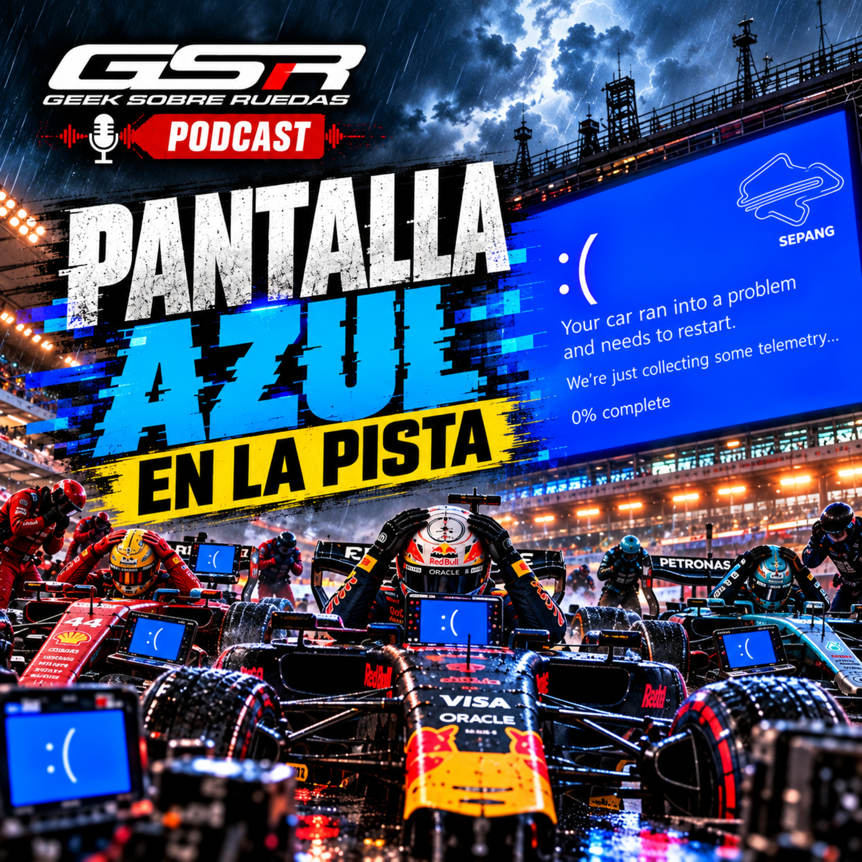 🚨 ¡SE DESCONFIGURÓ LA F1! 💀 Caos total en Sepang | GSR Podcast