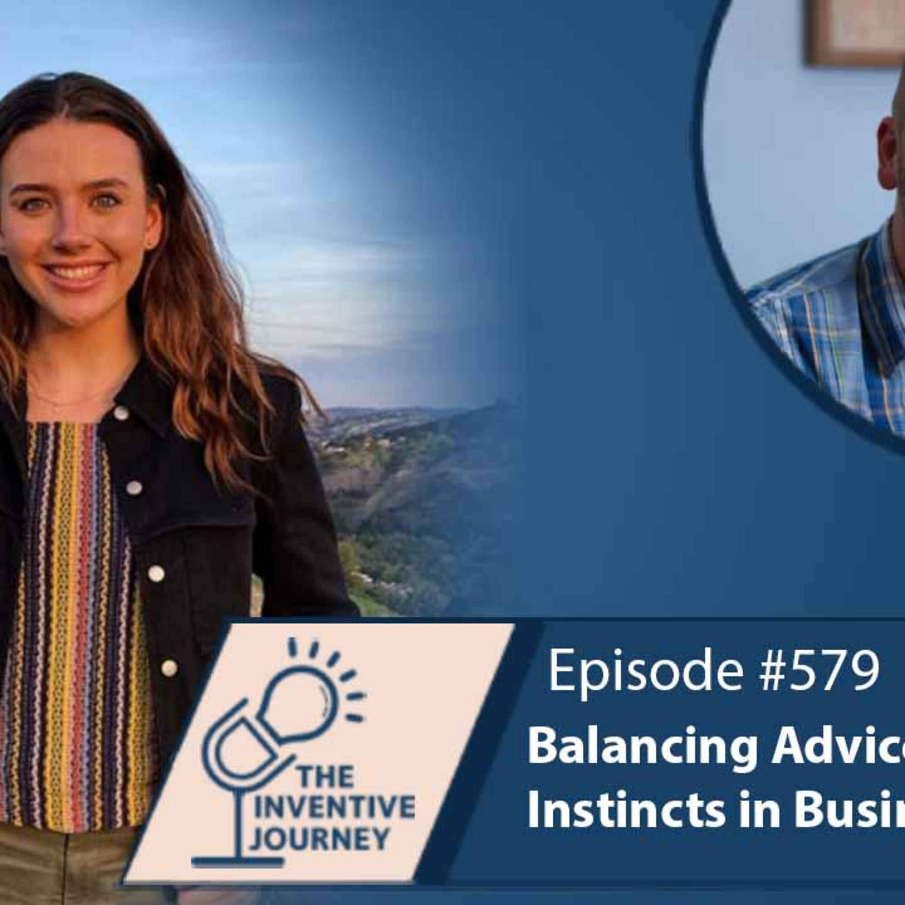 "Balancing Advice: Trusting Instincts in Business" The Podcast For Entrepreneurs w/ Erica Buyalos episode artwork