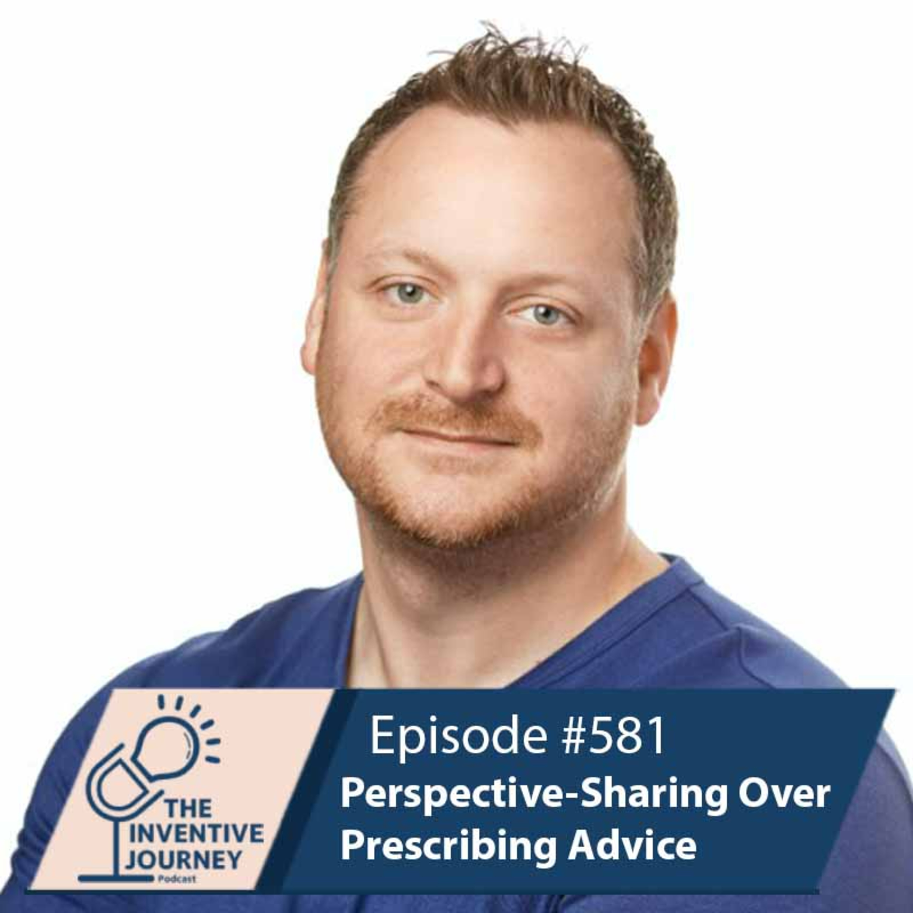 "Perspective-Sharing Over Prescribing Advice" The Podcast For Entrepreneurs w/ Pete Sena episode artwork