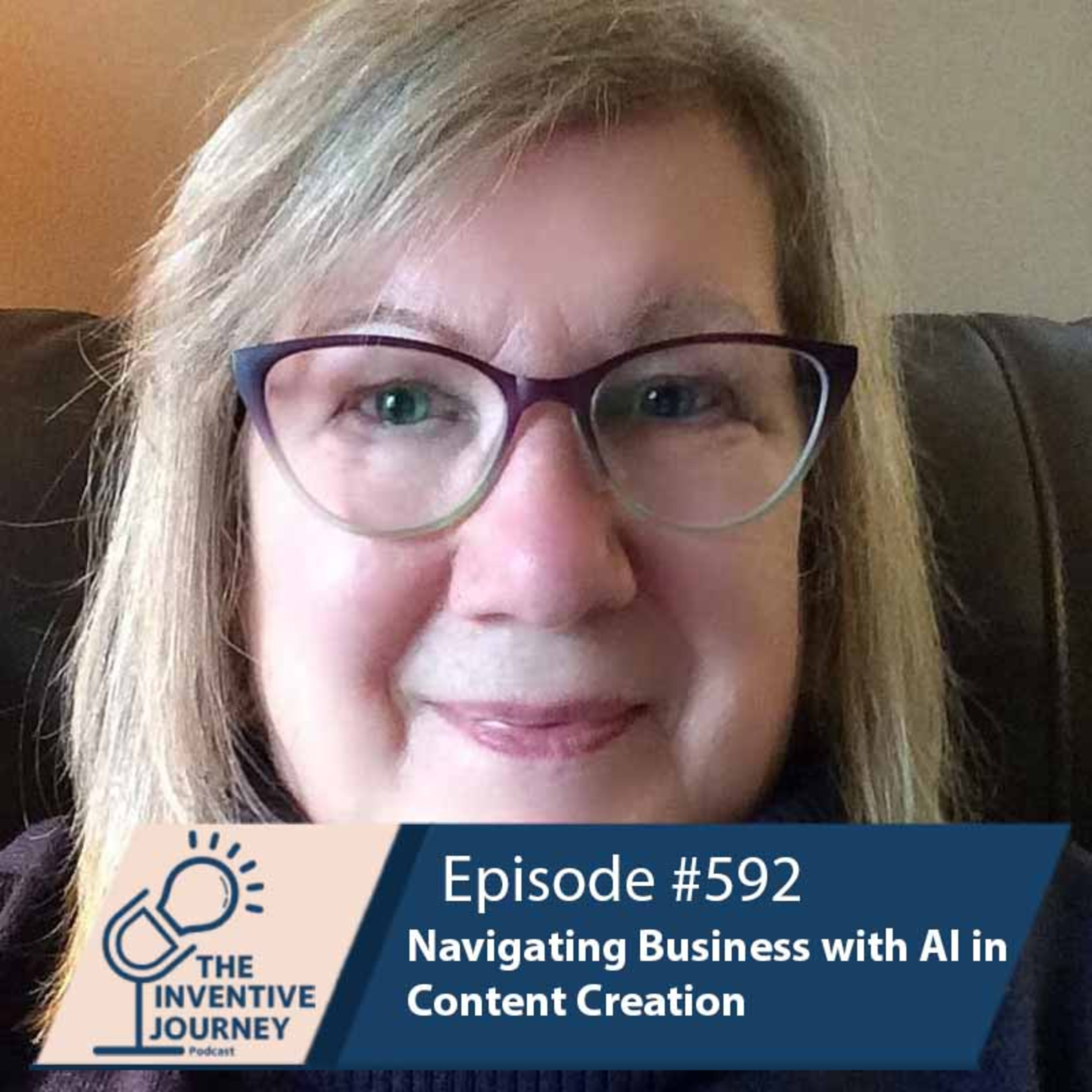 "Navigating Business with AI in Content Creation" The Podcast For Entrepreneurs w/ Betsy Wuebker episode artwork